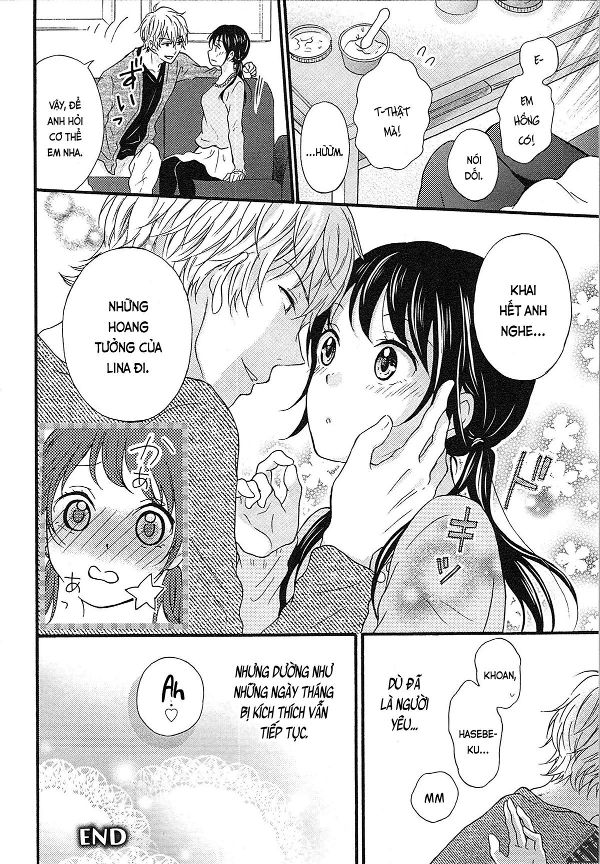 HentaiVN.net - Ảnh 26 - Cô gái hay hoang tưởng thích sự nóng bỏng [Mousou Otome Oatsui no ga Osuki; 妄想乙女はお熱いのがお好きっ] - Chap 7