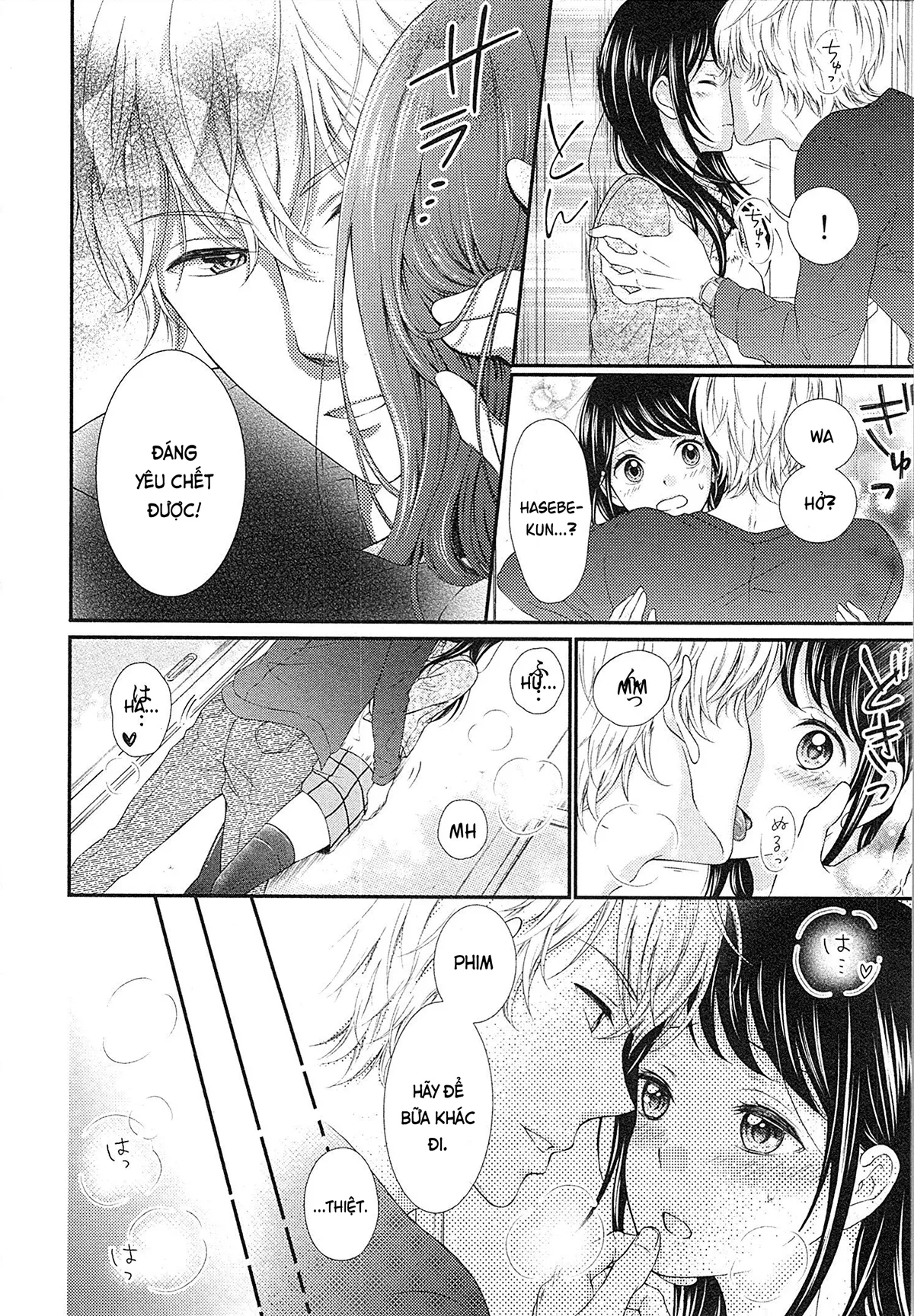 HentaiVN.net - Ảnh 28 - Cô gái hay hoang tưởng thích sự nóng bỏng [Mousou Otome Oatsui no ga Osuki; 妄想乙女はお熱いのがお好きっ] - Chap 7