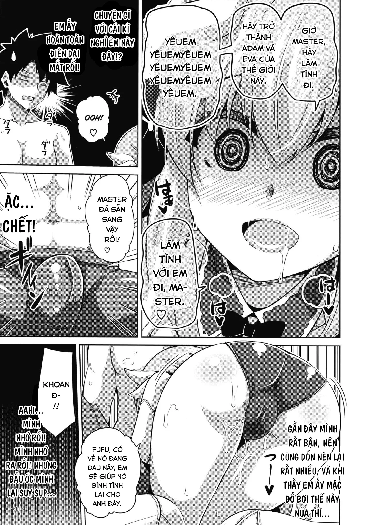 HentaiVN.net - Ảnh 10 - Ai wa... Omoi kurai ga Choudo Ii [愛は…重いくらいがちょうどイイ] - Chap 1