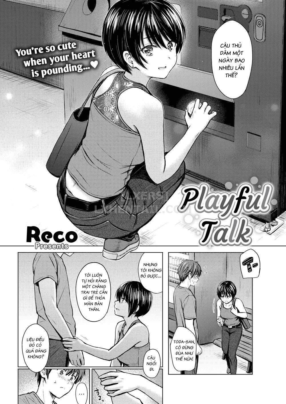 HentaiVN.net - Ảnh 3 - Playful Talk - Chap 1