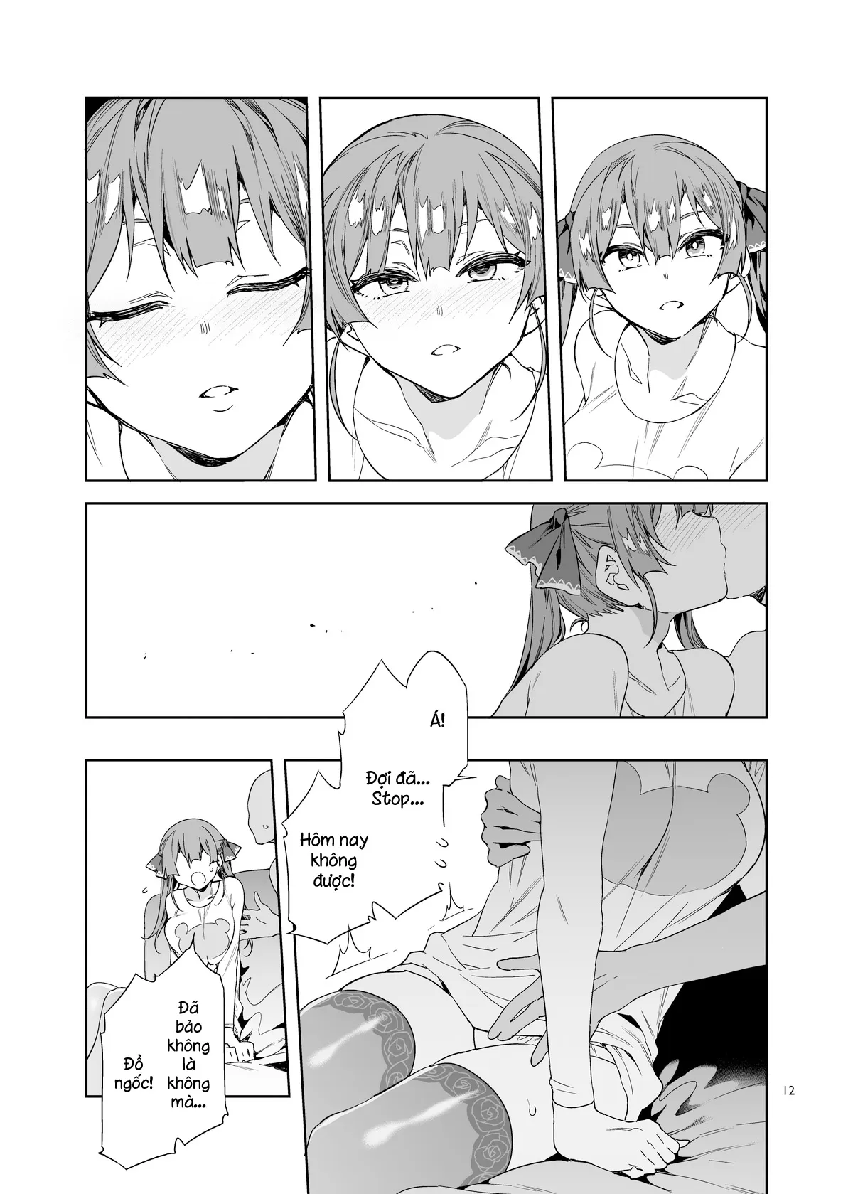 HentaiVN.net - Ảnh 11 - Senchou wa Ichimi ...Kimi... no Okusan ni Narimashita [船長は一味...キミ...の奥さんになりました, Khi Senchou trở thành vợ của bạn .] - Chap 1