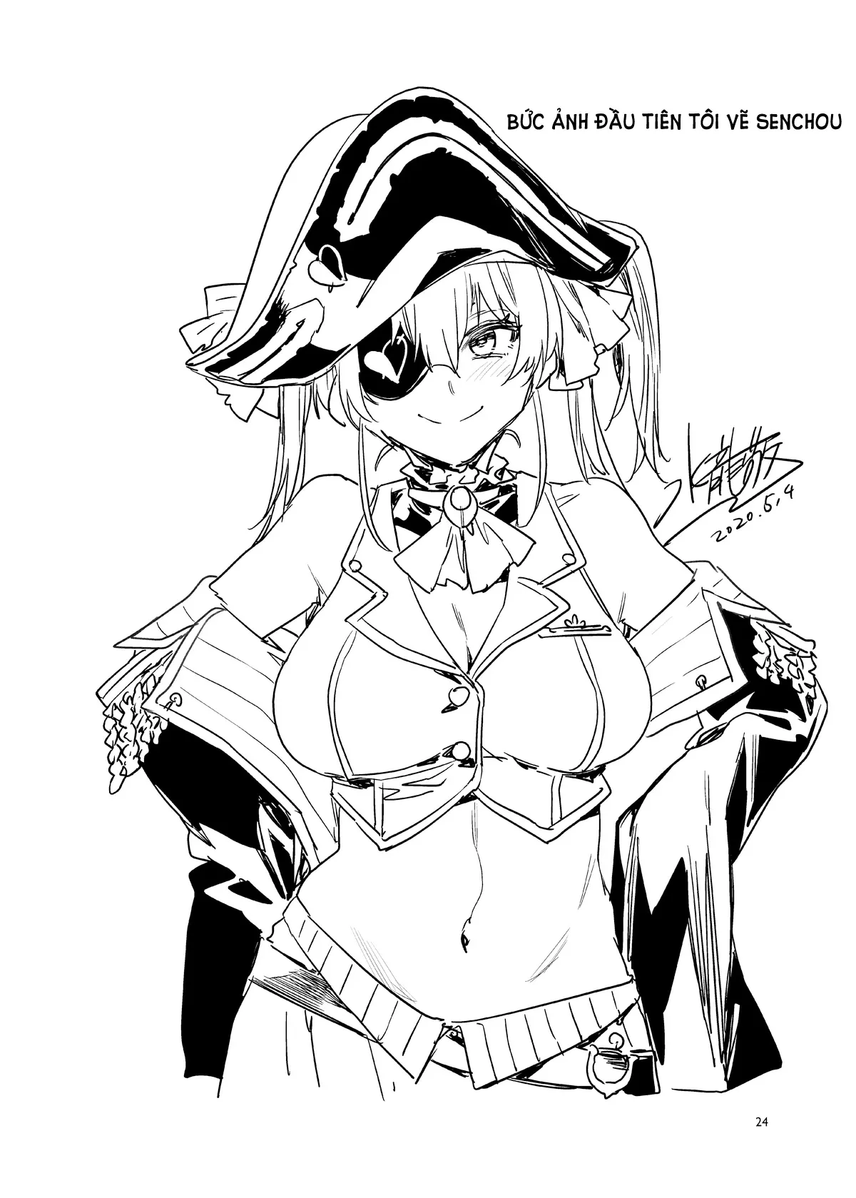HentaiVN.net - Ảnh 22 - Senchou wa Ichimi ...Kimi... no Okusan ni Narimashita [船長は一味...キミ...の奥さんになりました, Khi Senchou trở thành vợ của bạn .] - Chap 1