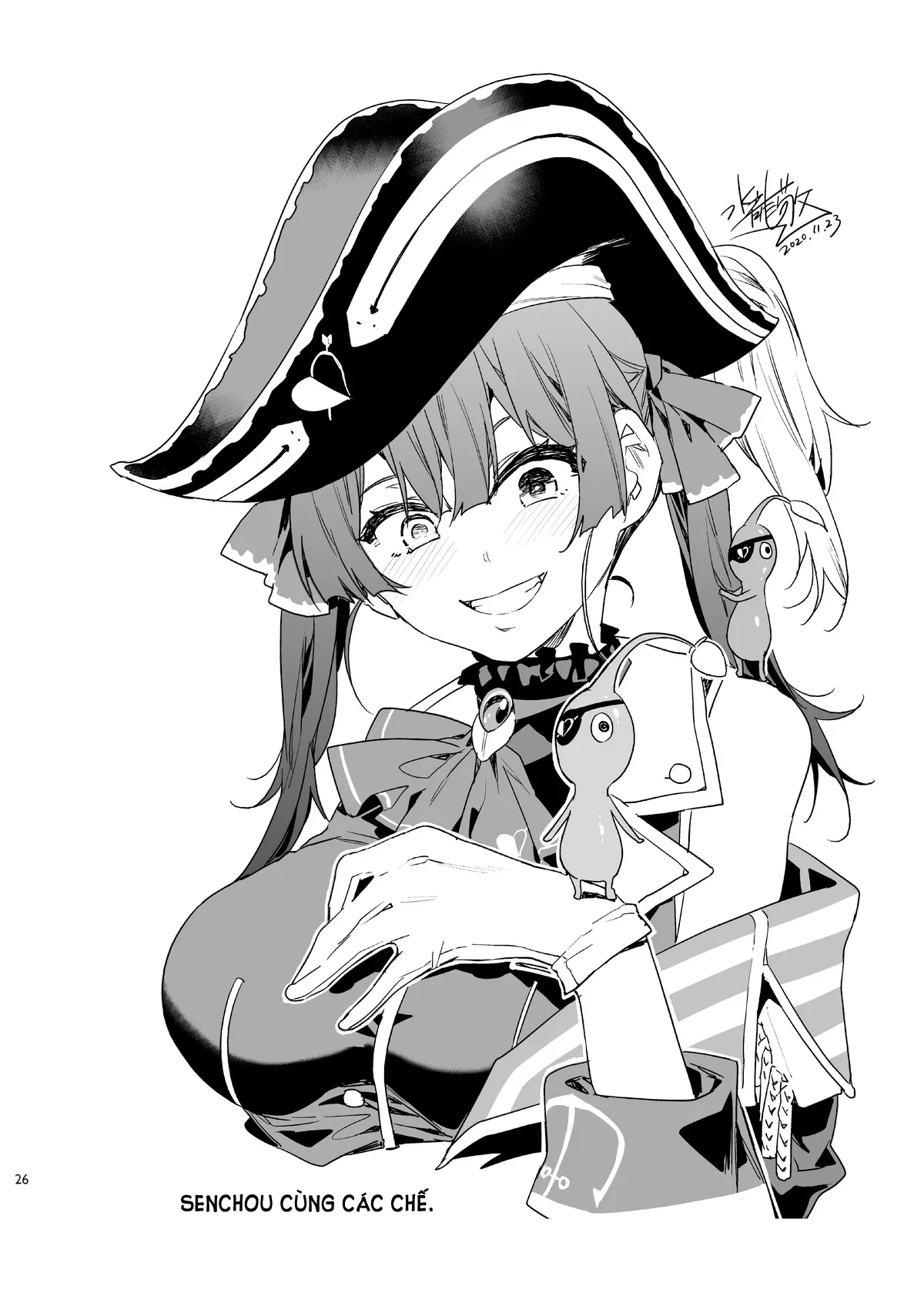 HentaiVN.net - Ảnh 24 - Senchou wa Ichimi ...Kimi... no Okusan ni Narimashita [船長は一味...キミ...の奥さんになりました, Khi Senchou trở thành vợ của bạn .] - Chap 1