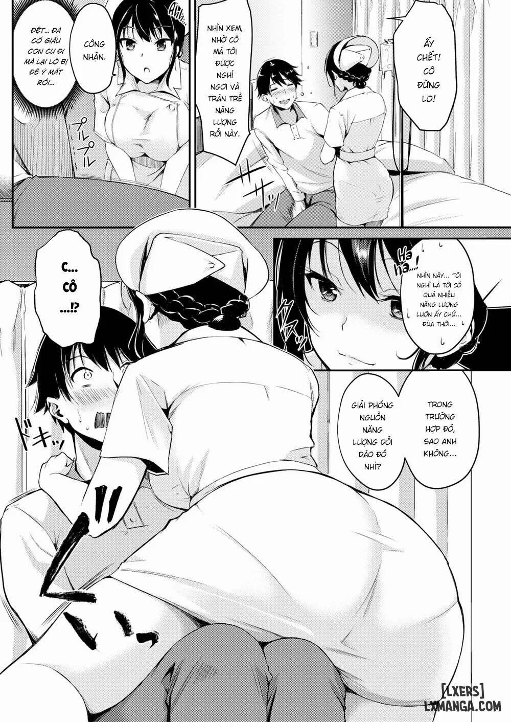 HentaiVN.net - Ảnh 4 - The Nurse's Juicy Job - Chap 1