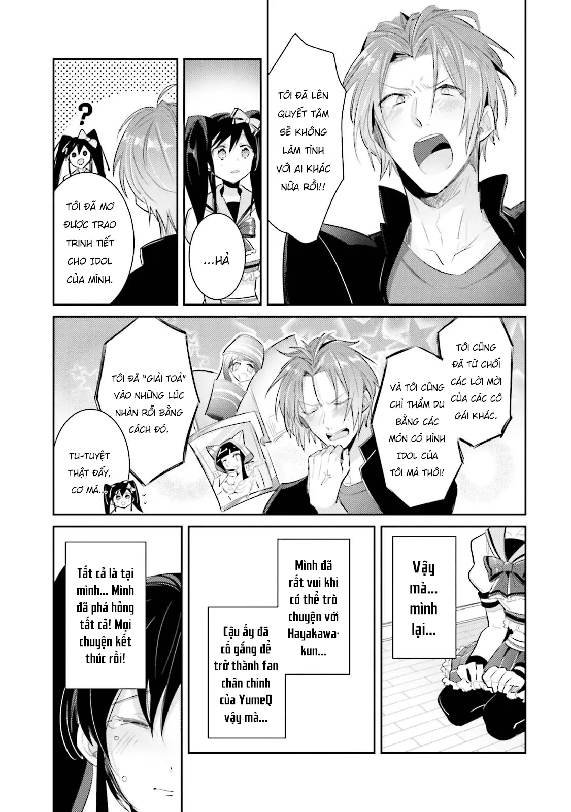 HentaiVN.net - Ảnh 19 - DolOta no Boku desu ga Shinken ni Idol Mezashimasu!? [ドルオタの僕ですが真剣にアイドル目指します！？] - Chap 2