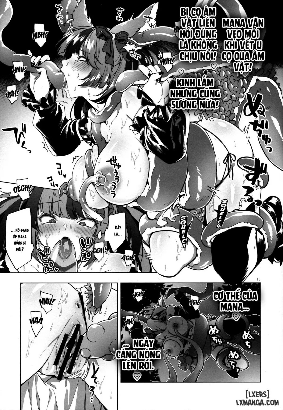 HentaiVN.net - Ảnh 14 - Because Mana is Solo Only [Mana wa Solo Sen nano de] - Chap 1