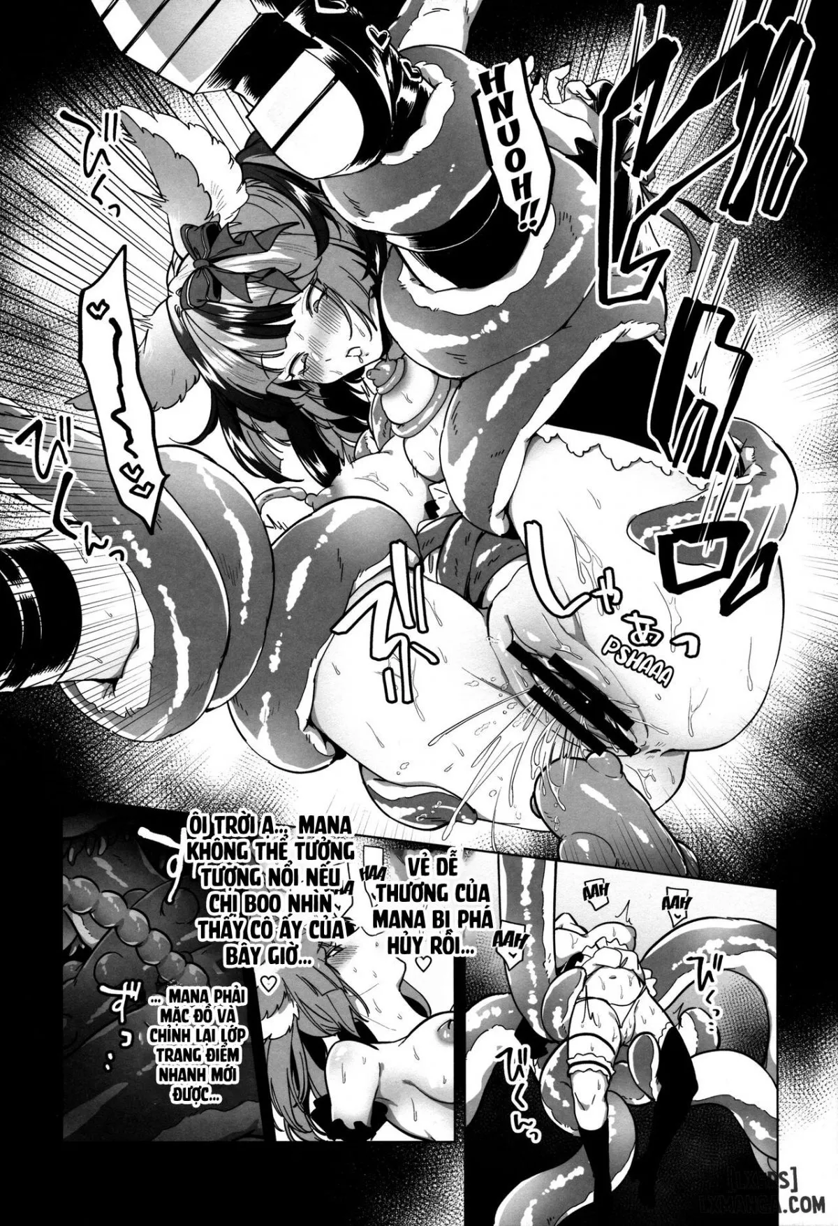 HentaiVN.net - Ảnh 16 - Because Mana is Solo Only [Mana wa Solo Sen nano de] - Chap 1