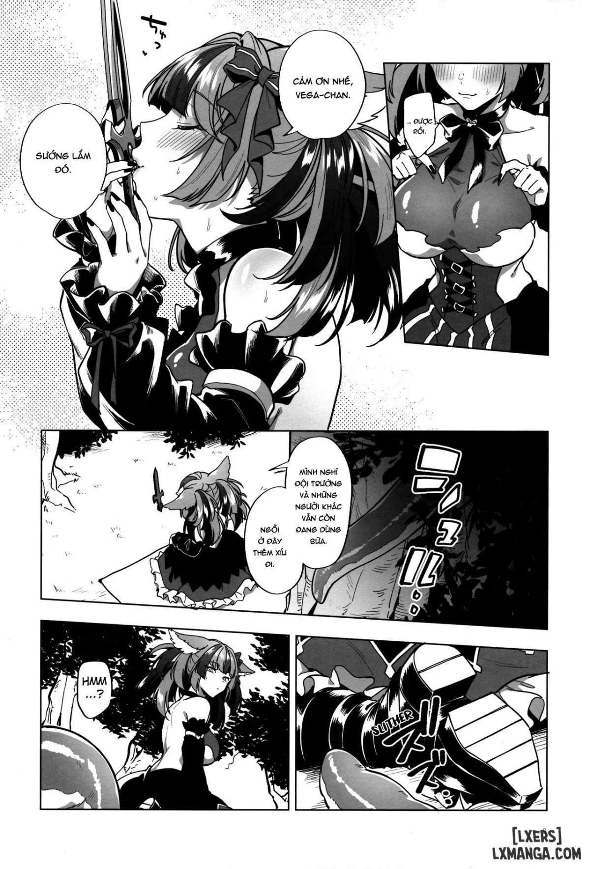 HentaiVN.net - Ảnh 8 - Because Mana is Solo Only [Mana wa Solo Sen nano de] - Chap 1