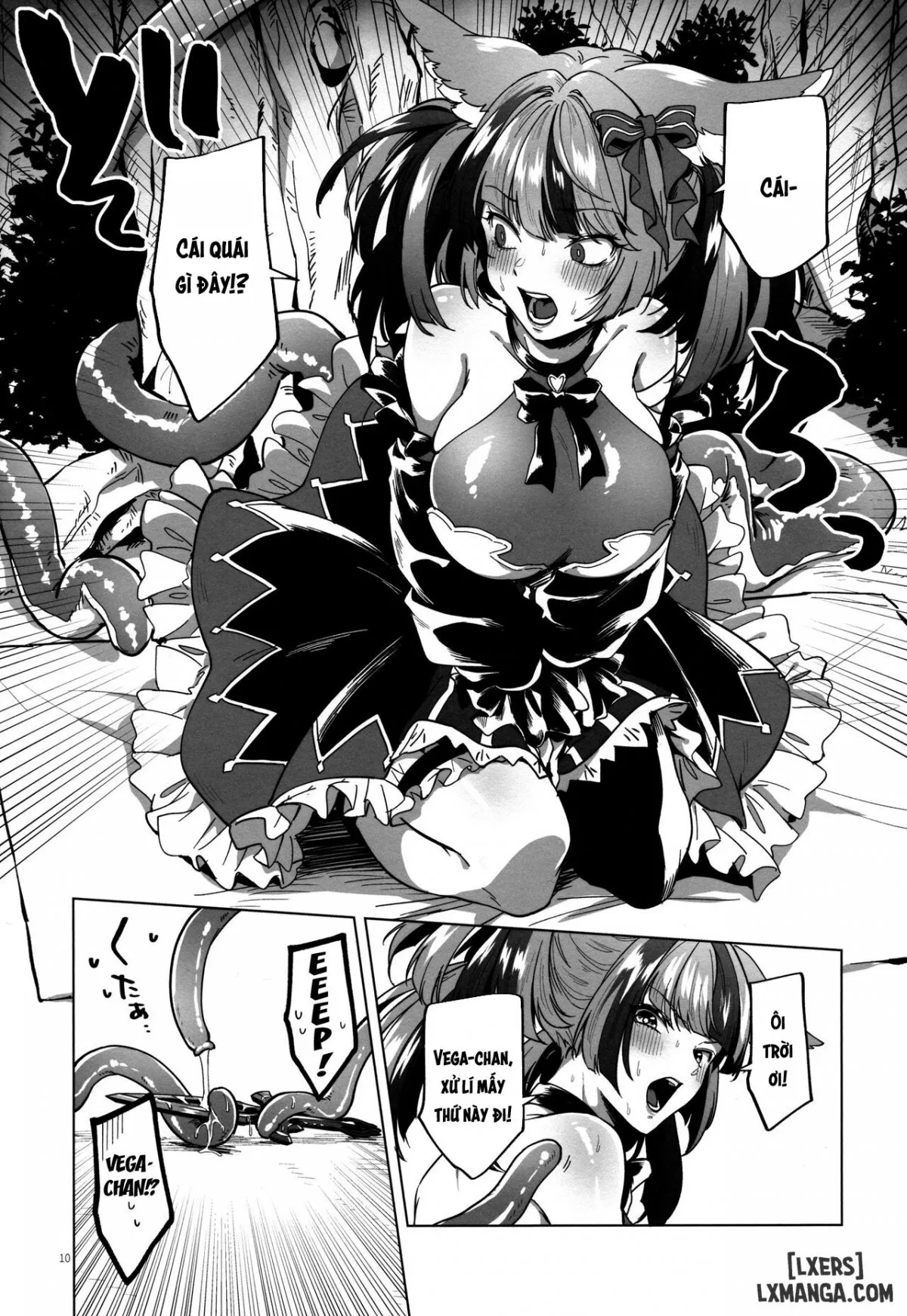 HentaiVN.net - Ảnh 9 - Because Mana is Solo Only [Mana wa Solo Sen nano de] - Chap 1