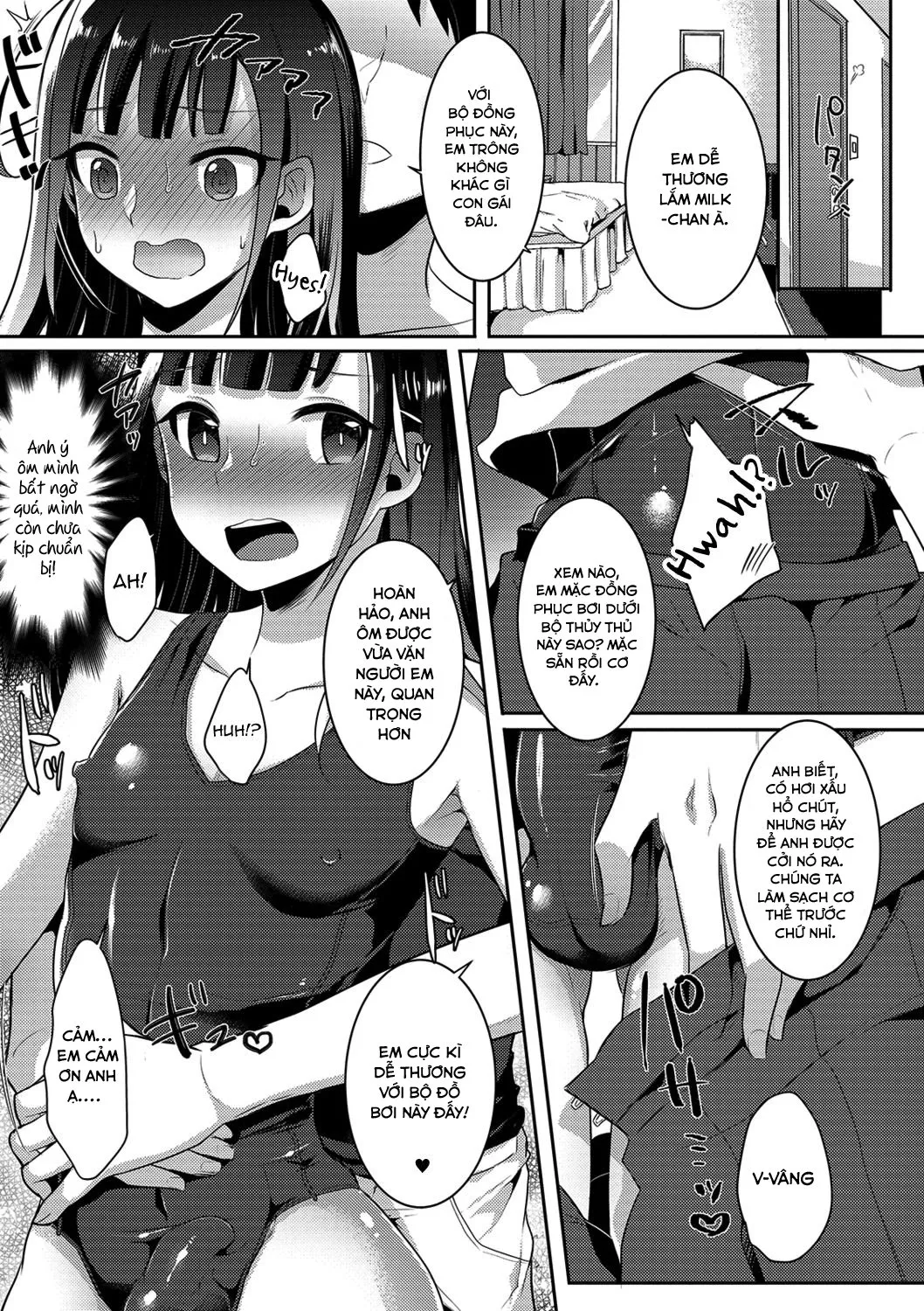 HentaiVN.net - Ảnh 4 - Otokonoko OnaCluTen de Doki Doki Hatsu Shukkin - Chap 1