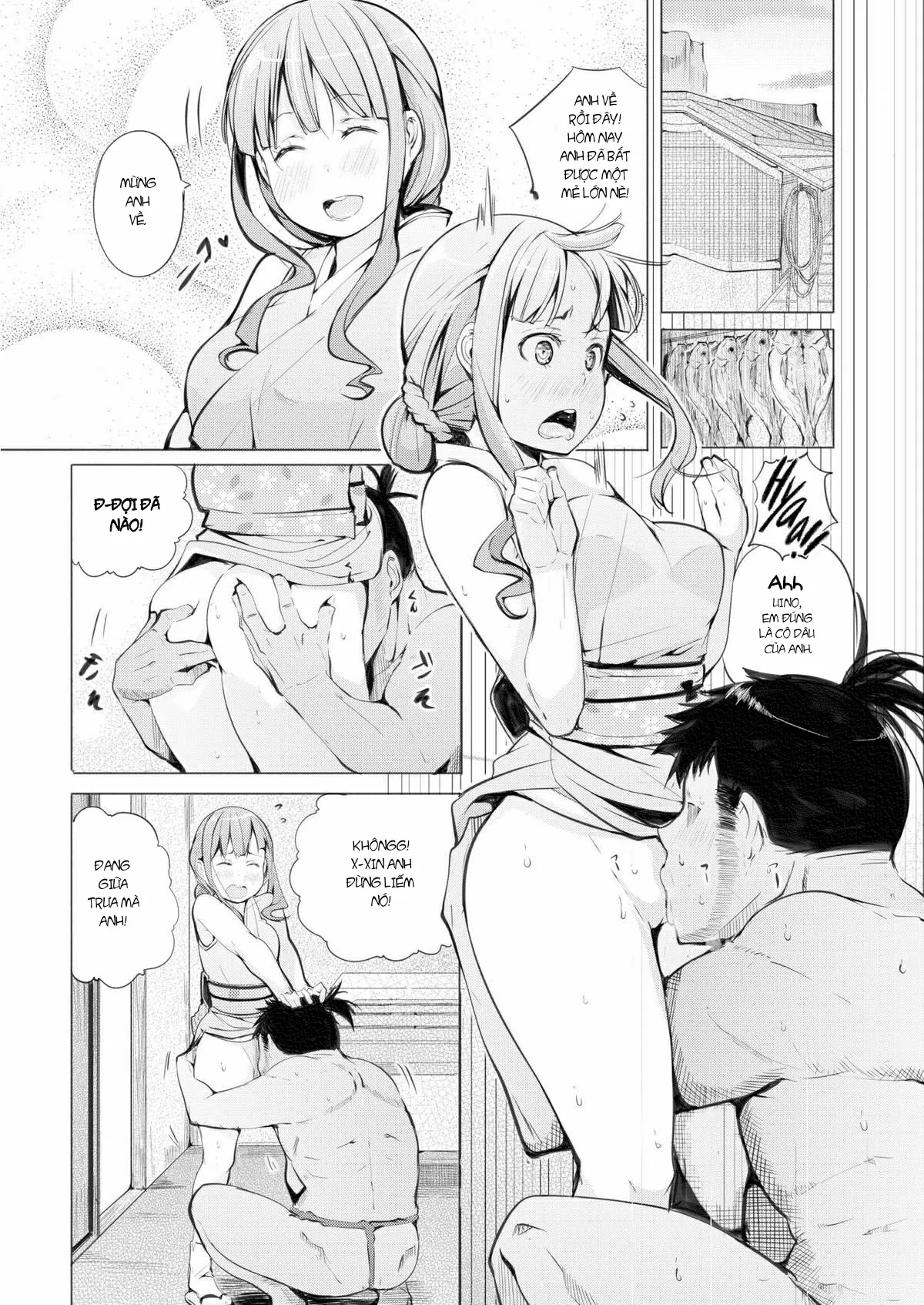 HentaiVN.net - Ảnh 13 - Cô Dâu Sò - Chap 1