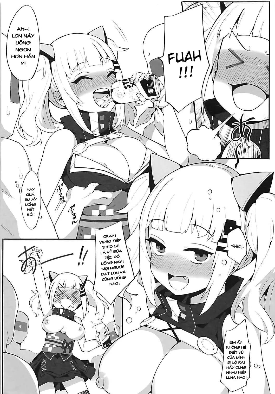 HentaiVN.net - Ảnh 5 - Virtual YouTuber Extreme Lust Set!! [VTuber Totemo Yokubari Set!!] - Chap 1