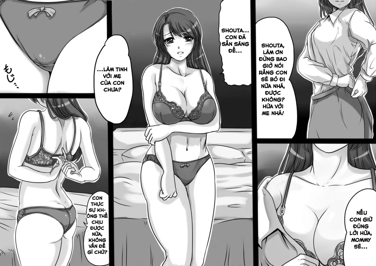 HentaiVN.net - Ảnh 6 - Okaasan wa Eien ni Boku no Koibito [Mother will always be my lover, Mẹ sẽ mãi là tình nhân của tôi] - Chap 1