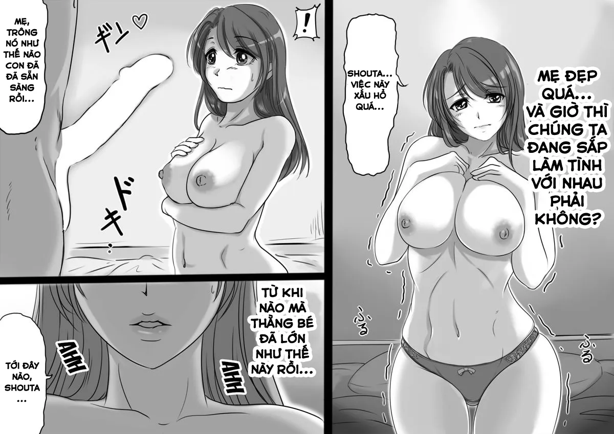 HentaiVN.net - Ảnh 7 - Okaasan wa Eien ni Boku no Koibito [Mother will always be my lover, Mẹ sẽ mãi là tình nhân của tôi] - Chap 1