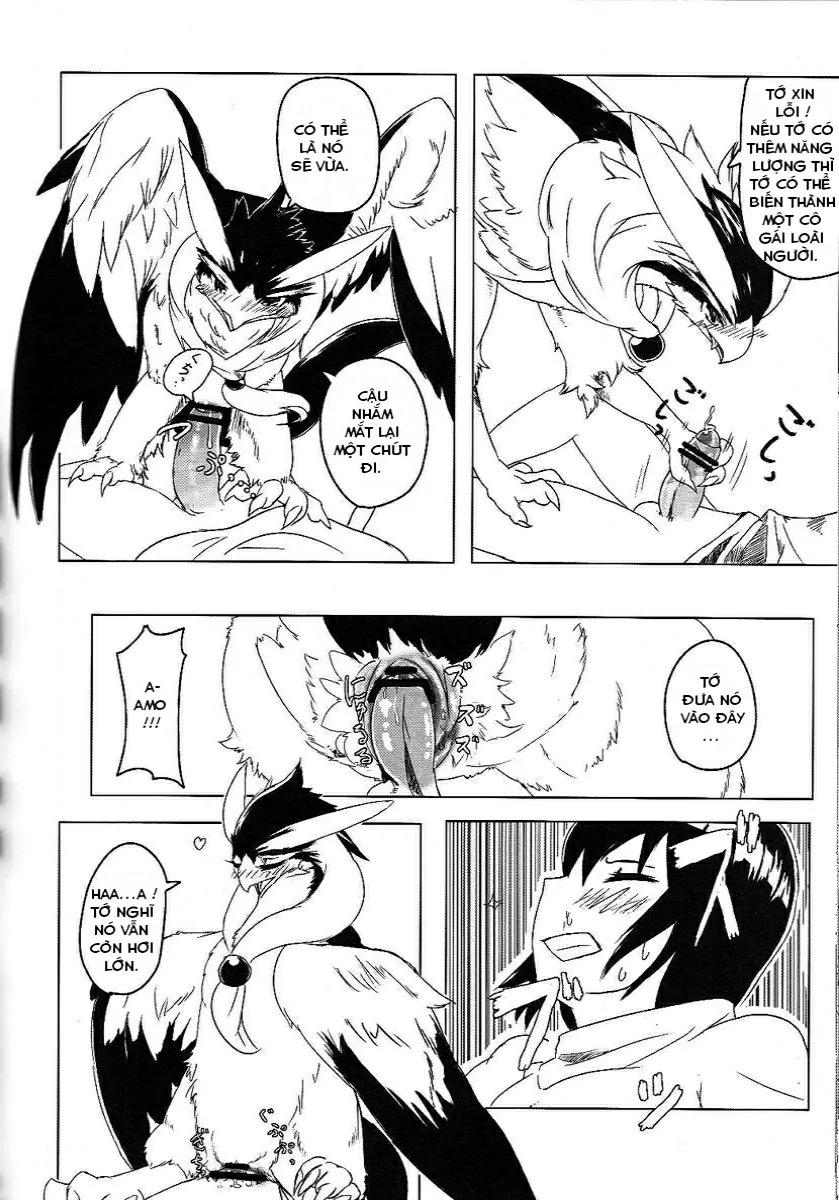 HentaiVN.net - Ảnh 4 - Sự tích về nàng ... quỷ điểu ... và người triệu hồi nàng [Tori no Akuma to Shoukansi] - Chap 1