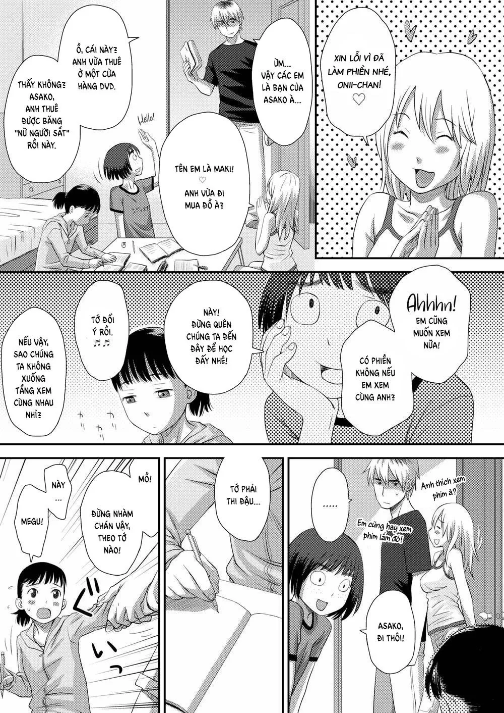 HentaiVN.net - Ảnh 9 - Their Feelings [Cảm xúc của họ] - Chap 1