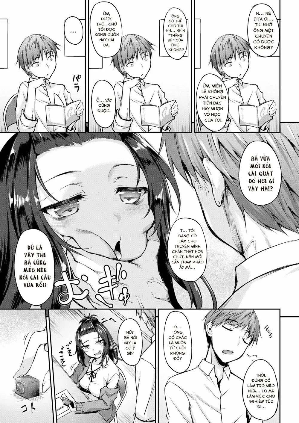 HentaiVN.net - Ảnh 4 - Kagari-chan is Watching - Chap 1