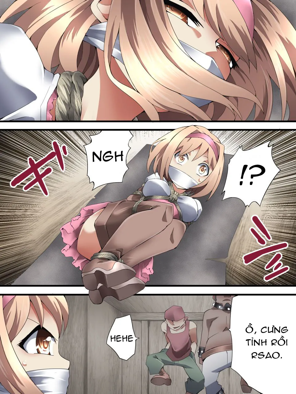 HentaiVN.net - Ảnh 3 - Danchou wa Tsukamatte Shimatta [The leader has been caught] - Chap 1