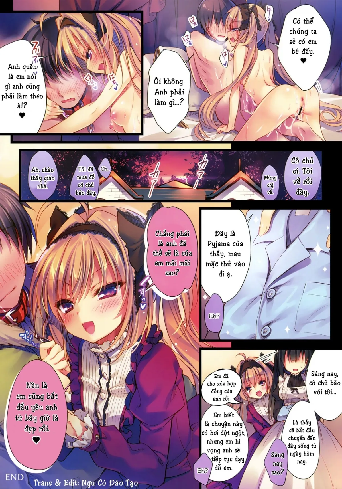 HentaiVN.net - Ảnh 21 - Watashi no Omocha ni Narinasai [Become My Manservant] - Chap 1