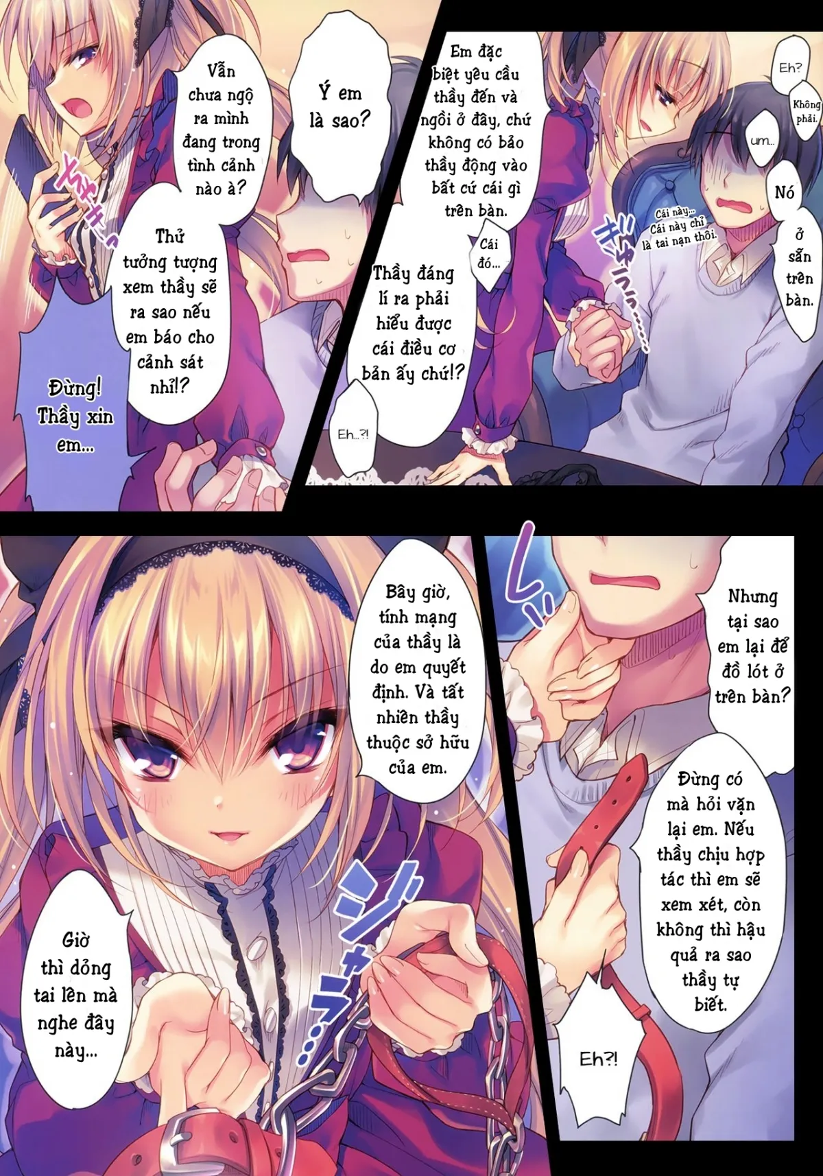 HentaiVN.net - Ảnh 6 - Watashi no Omocha ni Narinasai [Become My Manservant] - Chap 1