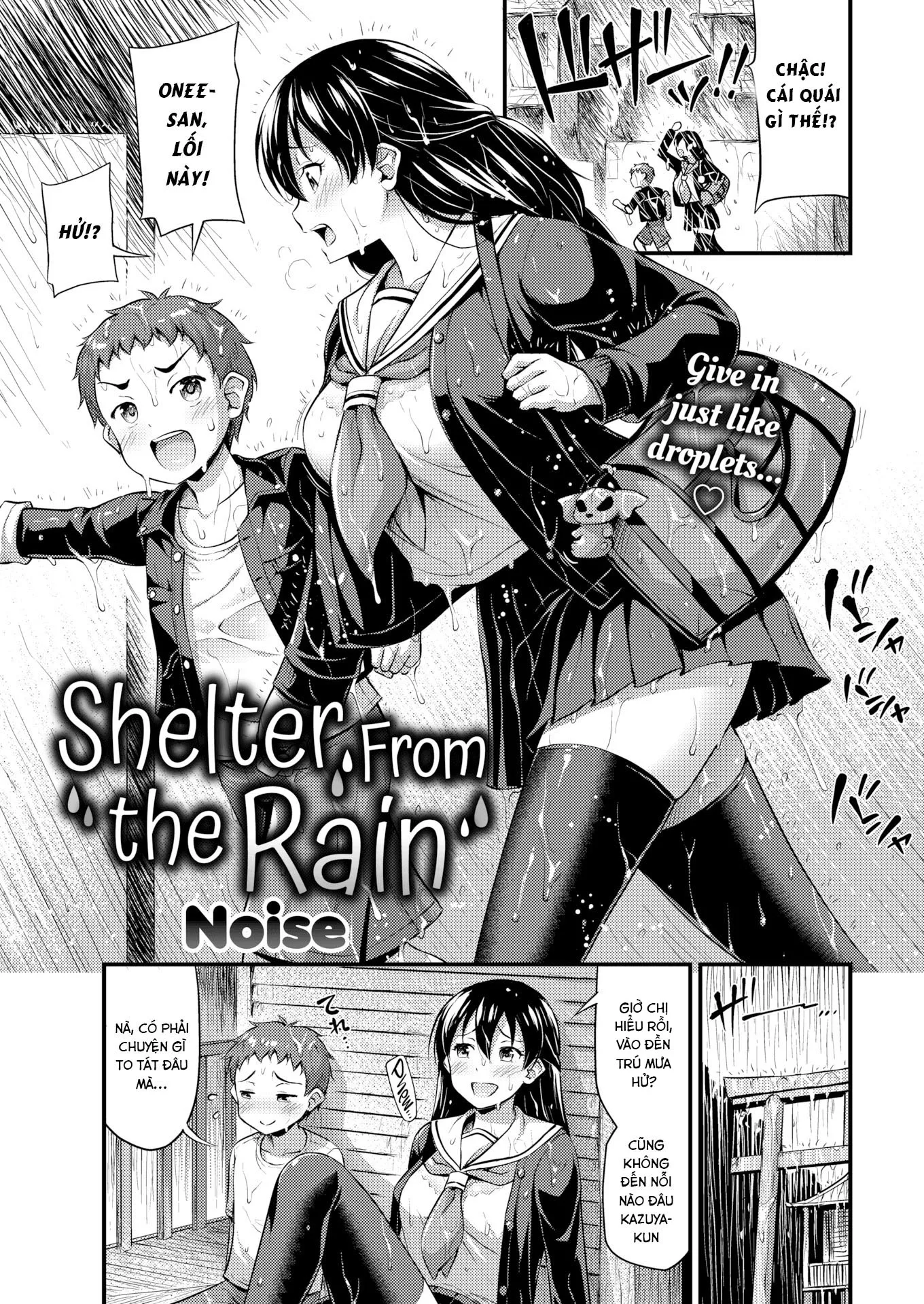 HentaiVN.net - Ảnh 3 - Trú mưa... [Shelter from the rain] - Chap 1