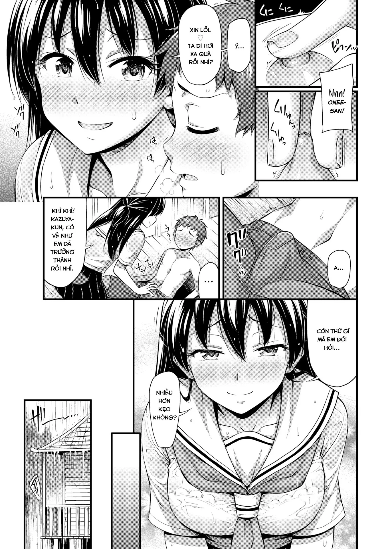 HentaiVN.net - Ảnh 7 - Trú mưa... [Shelter from the rain] - Chap 1