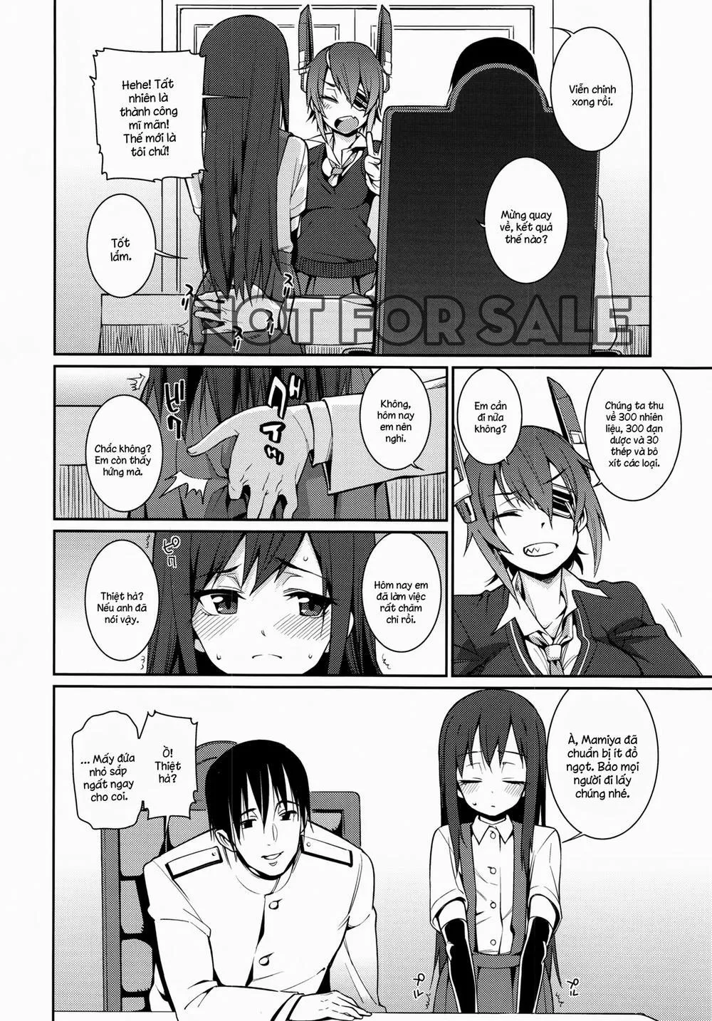 HentaiVN.net - Ảnh 6 - BRIEFINGS (Kancolle) - Chap 1