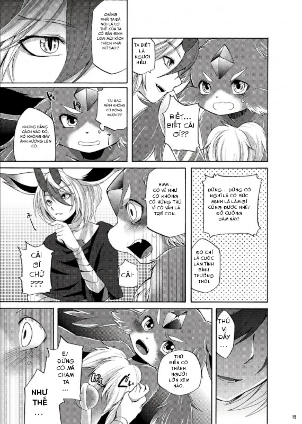 HentaiVN.net - Ảnh 13 - Houseki Kemono to Yuuraku Ma (Puzzle & Dragons) [The Gem Beast and the Playful Demon] - Chap 1
