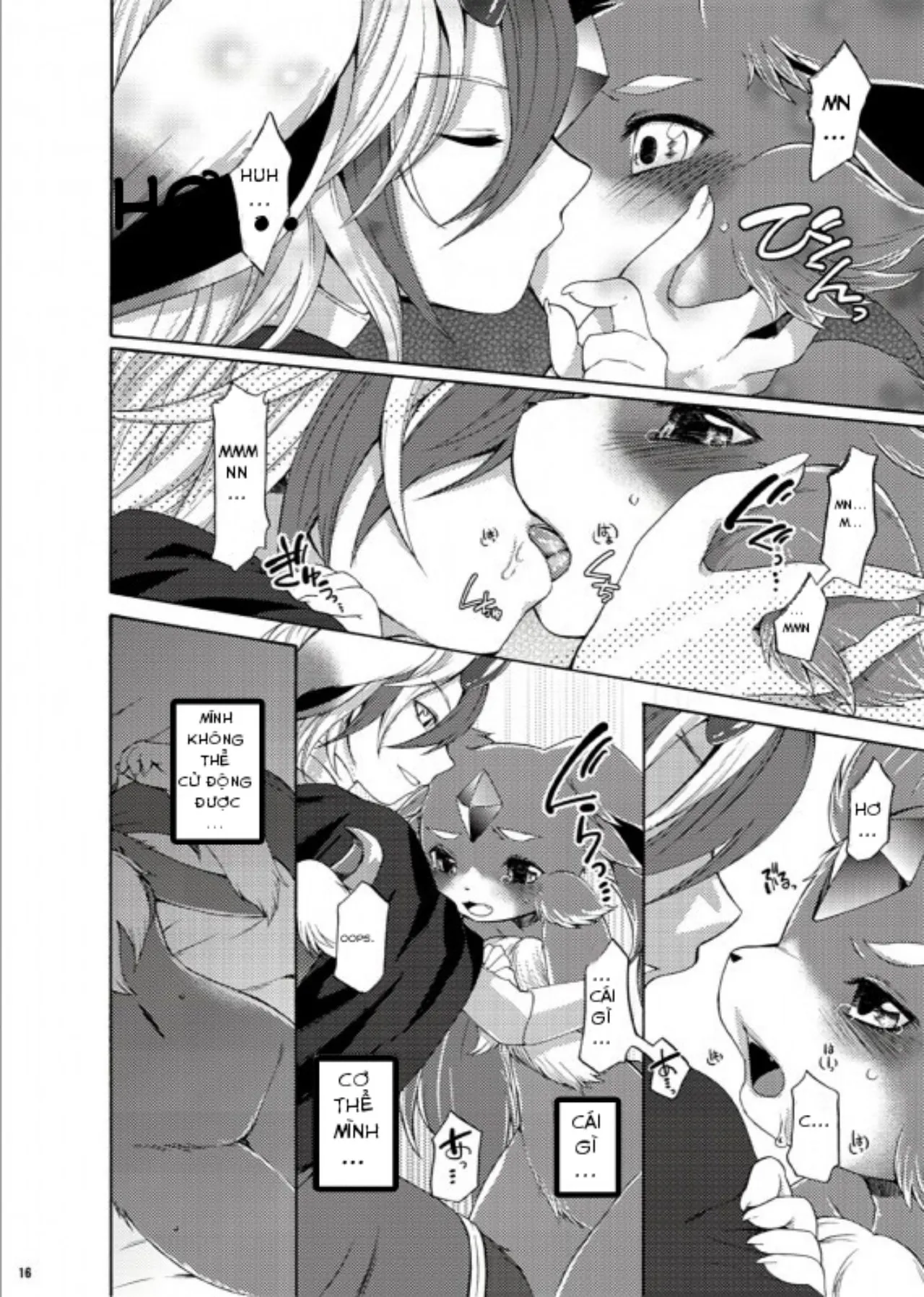 HentaiVN.net - Ảnh 14 - Houseki Kemono to Yuuraku Ma (Puzzle & Dragons) [The Gem Beast and the Playful Demon] - Chap 1