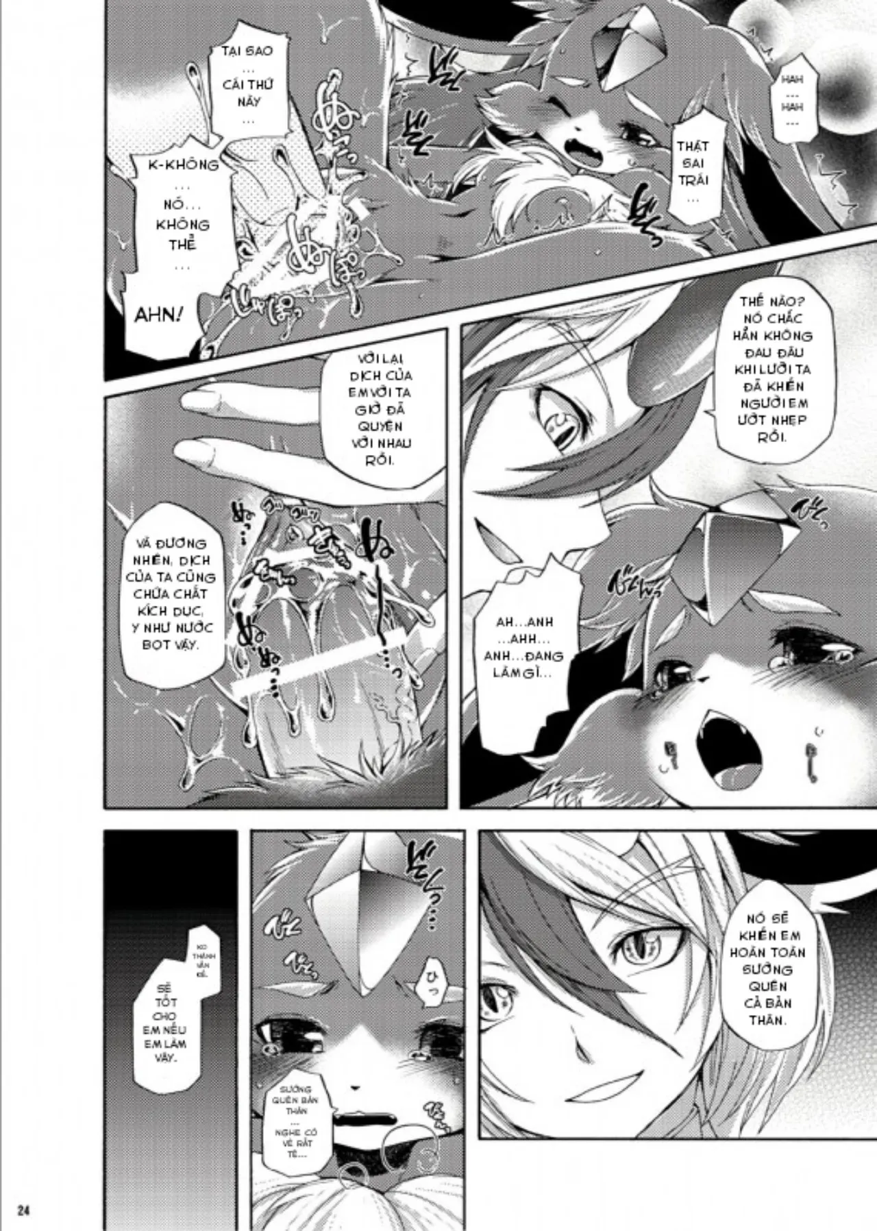 HentaiVN.net - Ảnh 22 - Houseki Kemono to Yuuraku Ma (Puzzle & Dragons) [The Gem Beast and the Playful Demon] - Chap 1