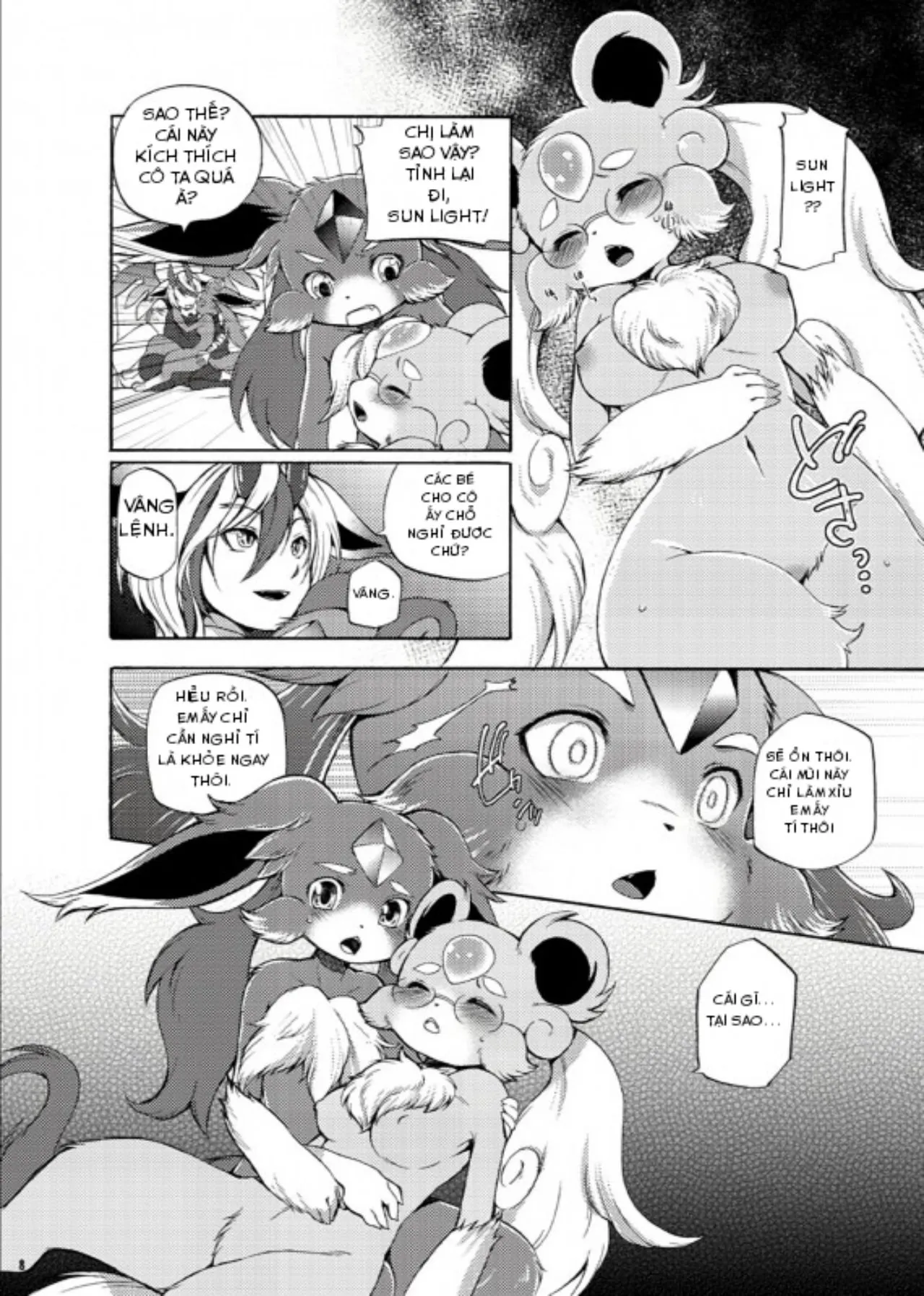 HentaiVN.net - Ảnh 6 - Houseki Kemono to Yuuraku Ma (Puzzle & Dragons) [The Gem Beast and the Playful Demon] - Chap 1