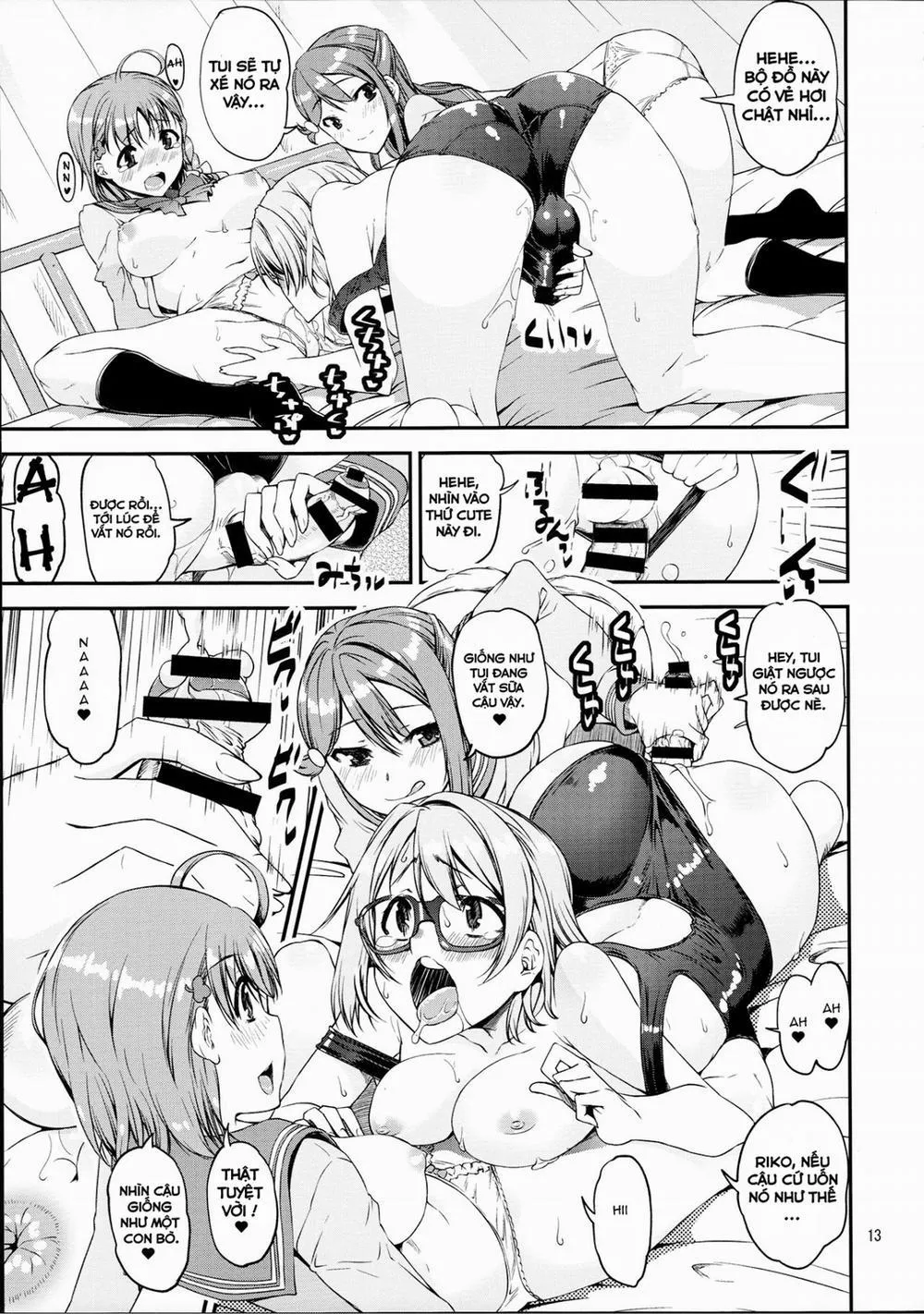 HentaiVN.net - Ảnh 12 - Daisuki YO!! Sorrow!! (Love Live Sunshine) - Chap 1
