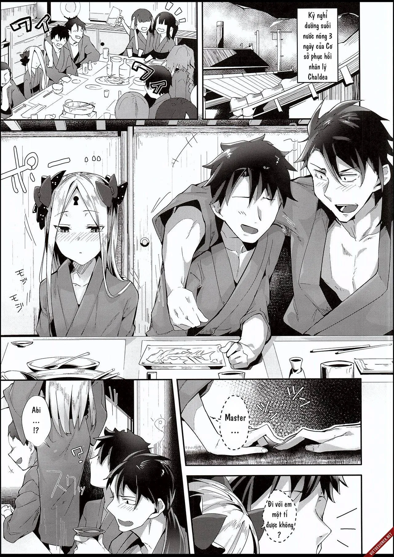 HentaiVN.net - Ảnh 3 - Kaihouteki Onsen Abby (Fate/Grand Order) - Chap 1