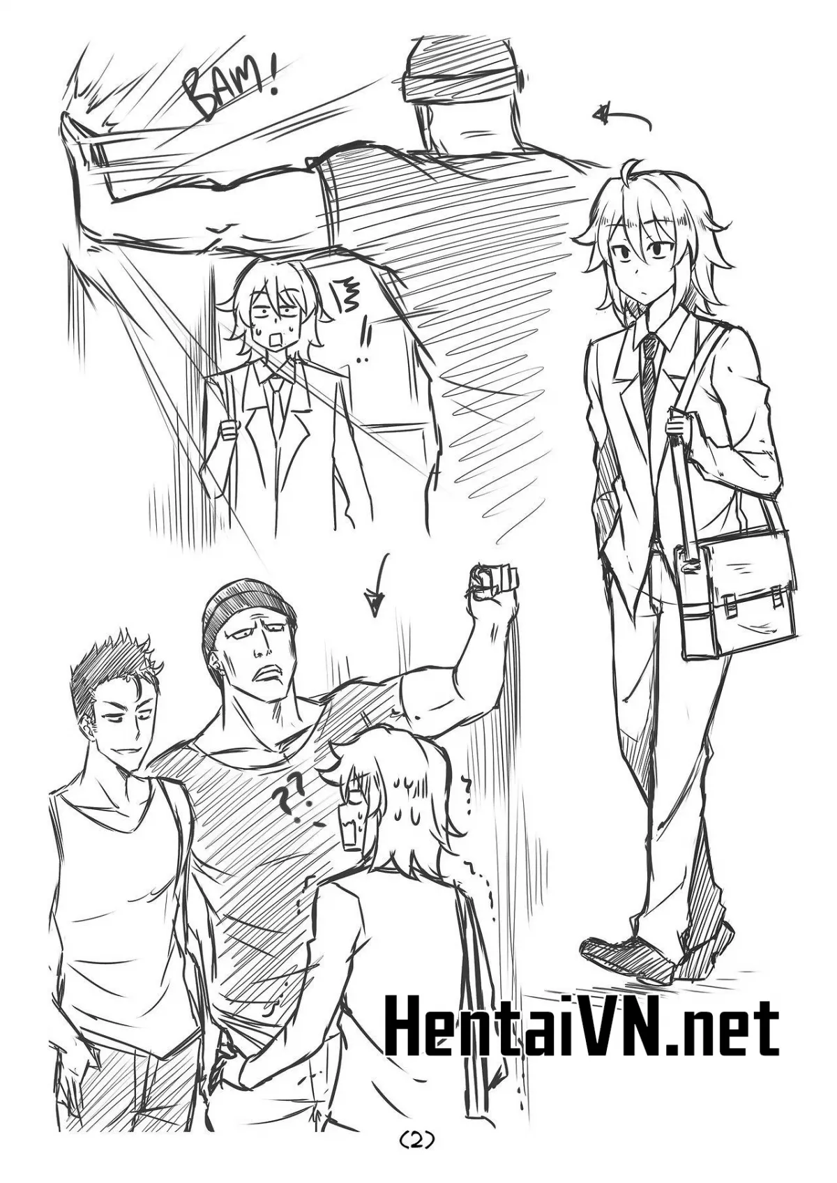 HentaiVN.net - Ảnh 3 - Trapped - Chap 1