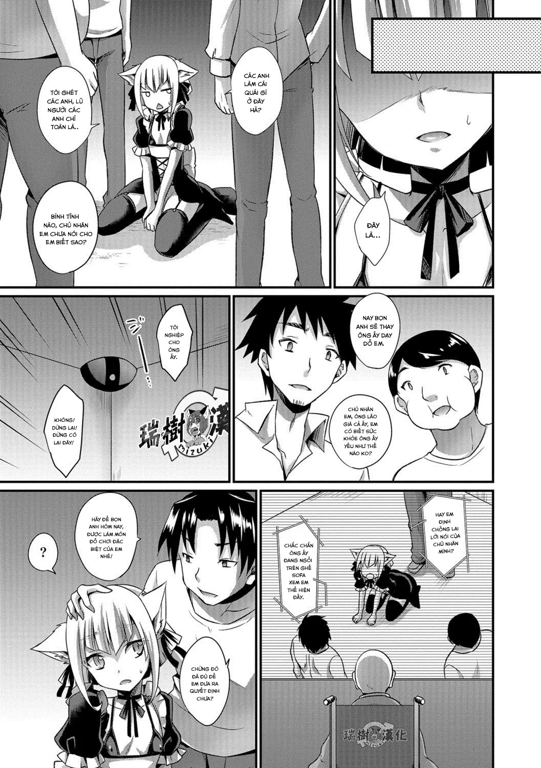 HentaiVN.net - Ảnh 4 - Aigan Pet no Shitsukekata [How Discipline Of Pet Pet; Aigan Pet No Shitsukekata Extra - How Discipline Of Pet Pet] - Chap 1