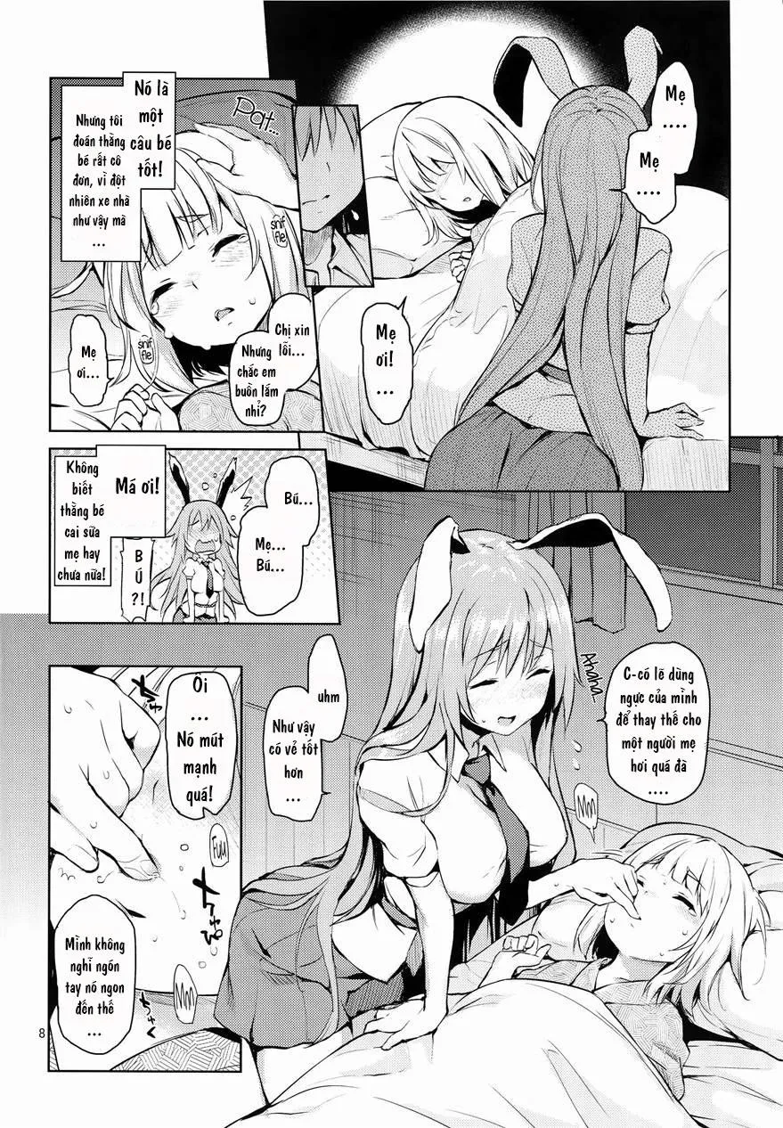 HentaiVN.net - Ảnh 6 - Let Me Suck On Them, Udonge-Mama! (Touhou) - Chap 1