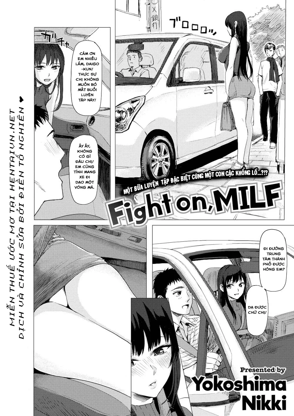 HentaiVN.net - Ảnh 3 - Máy Bay Là Chân Lý! [Fight on, MILF!] - Chap 1