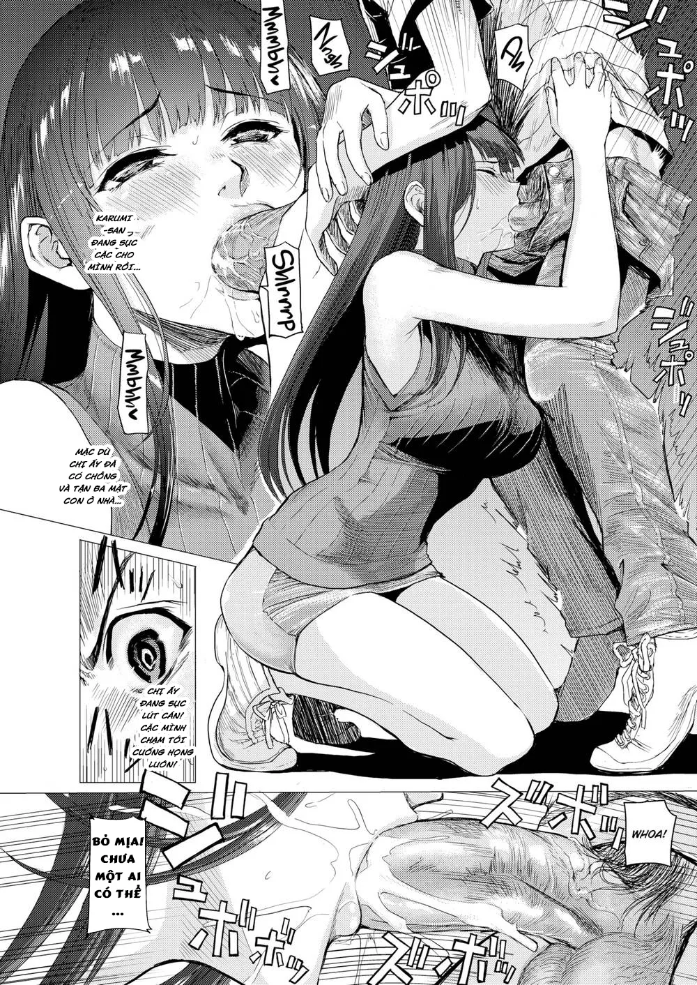 HentaiVN.net - Ảnh 9 - Máy Bay Là Chân Lý! [Fight on, MILF!] - Chap 1