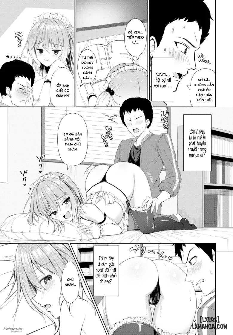 HentaiVN.net - Ảnh 7 - Really Getting Into Training! ❤ - Chap 1
