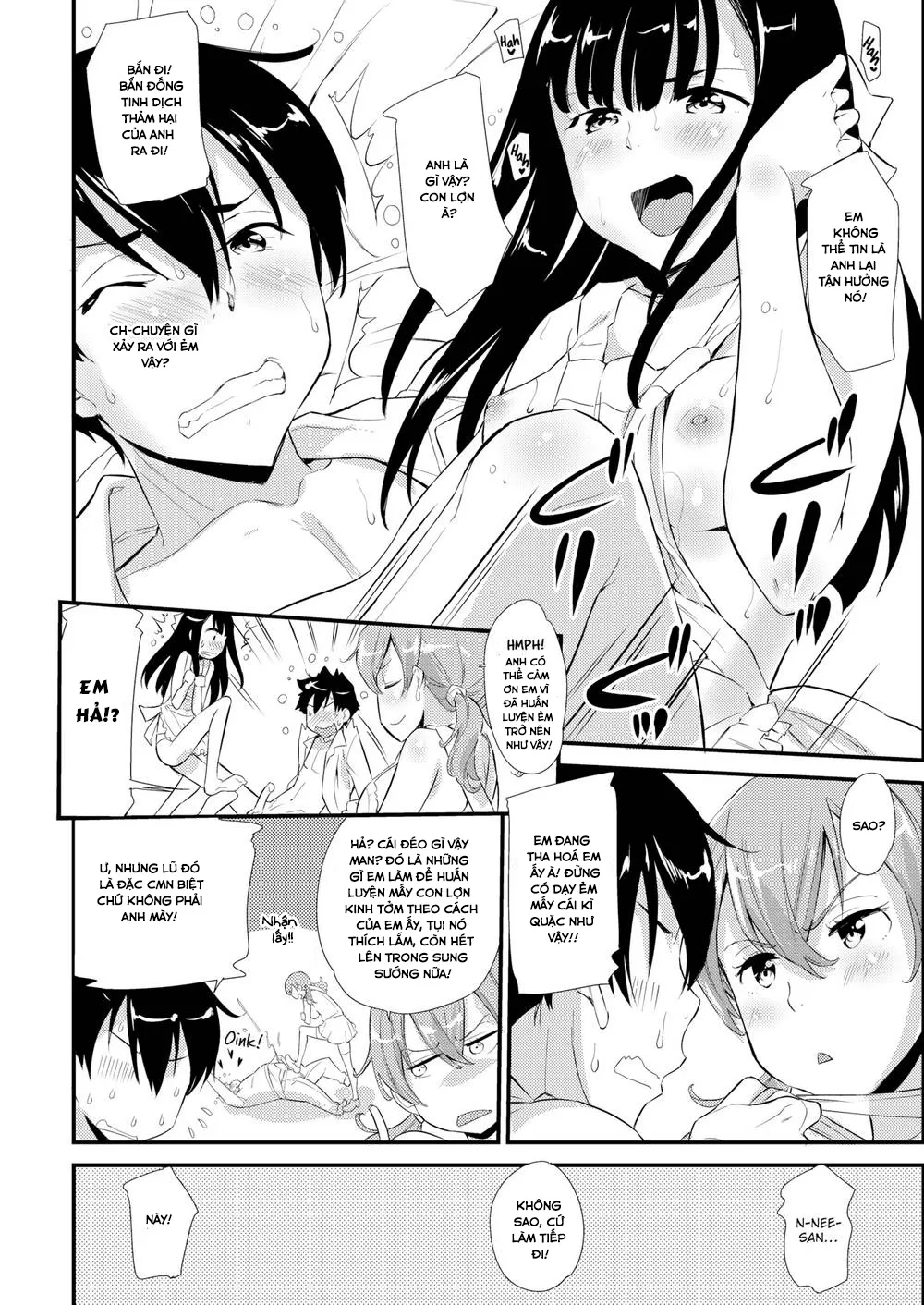 HentaiVN.net - Ảnh 12 - Vui đùa cùng em gái [Sister play] - Chap 1