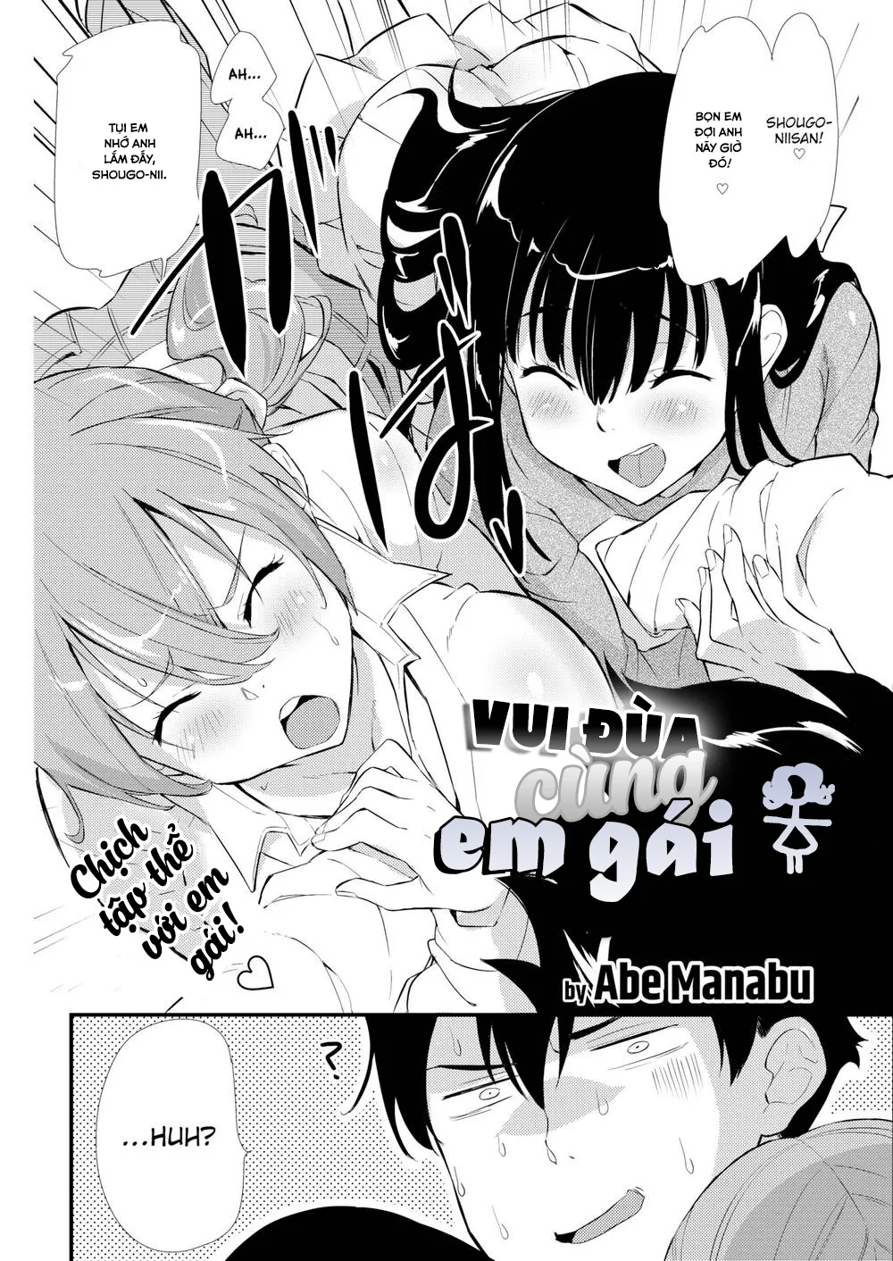 HentaiVN.net - Ảnh 4 - Vui đùa cùng em gái [Sister play] - Chap 1