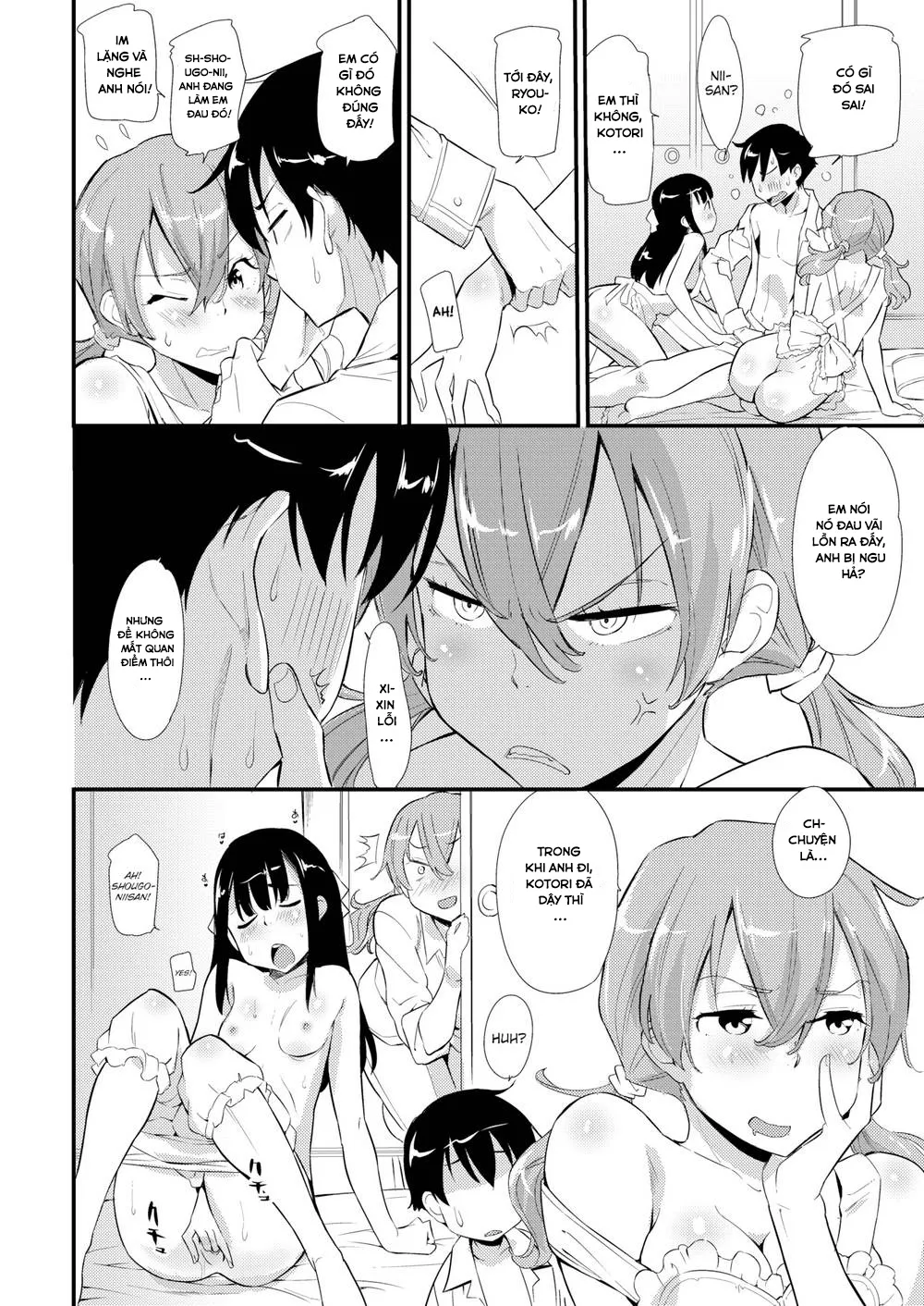 HentaiVN.net - Ảnh 6 - Vui đùa cùng em gái [Sister play] - Chap 1