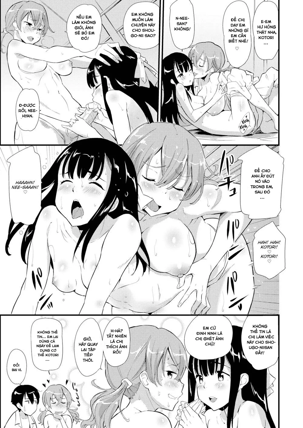 HentaiVN.net - Ảnh 7 - Vui đùa cùng em gái [Sister play] - Chap 1