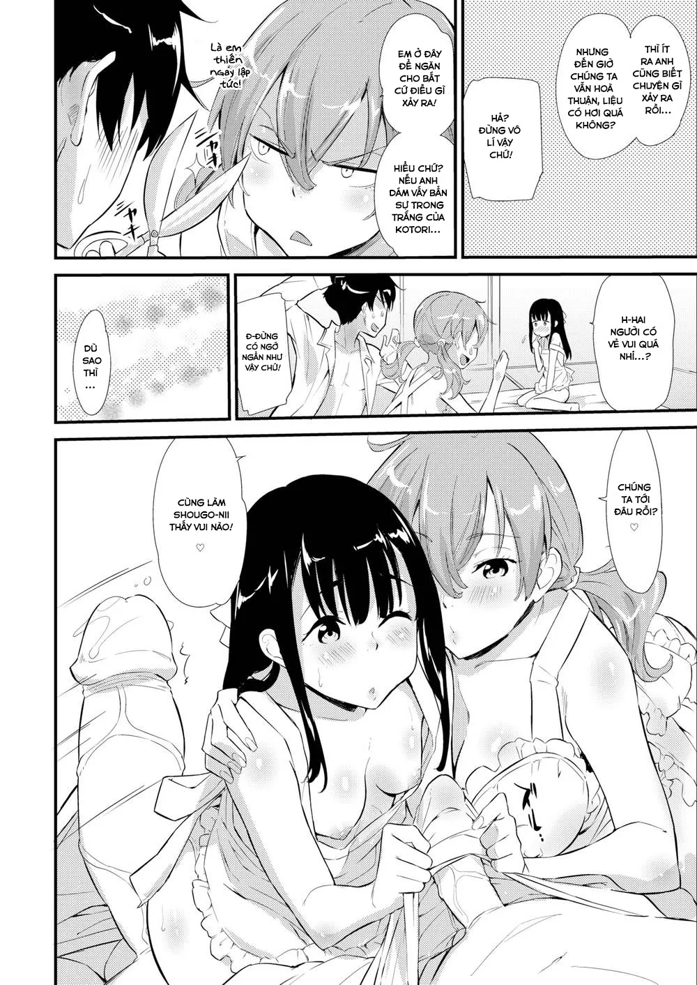 HentaiVN.net - Ảnh 8 - Vui đùa cùng em gái [Sister play] - Chap 1