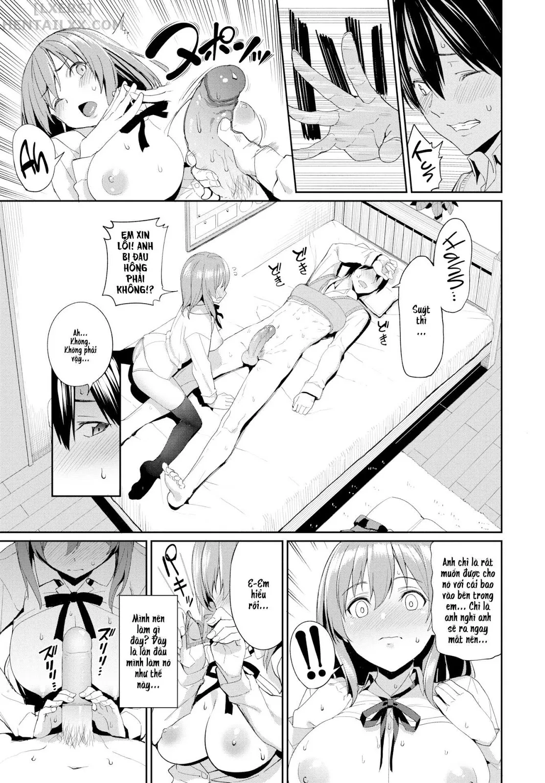 HentaiVN.net - Ảnh 10 - Kind Girlfriend - Chap 1