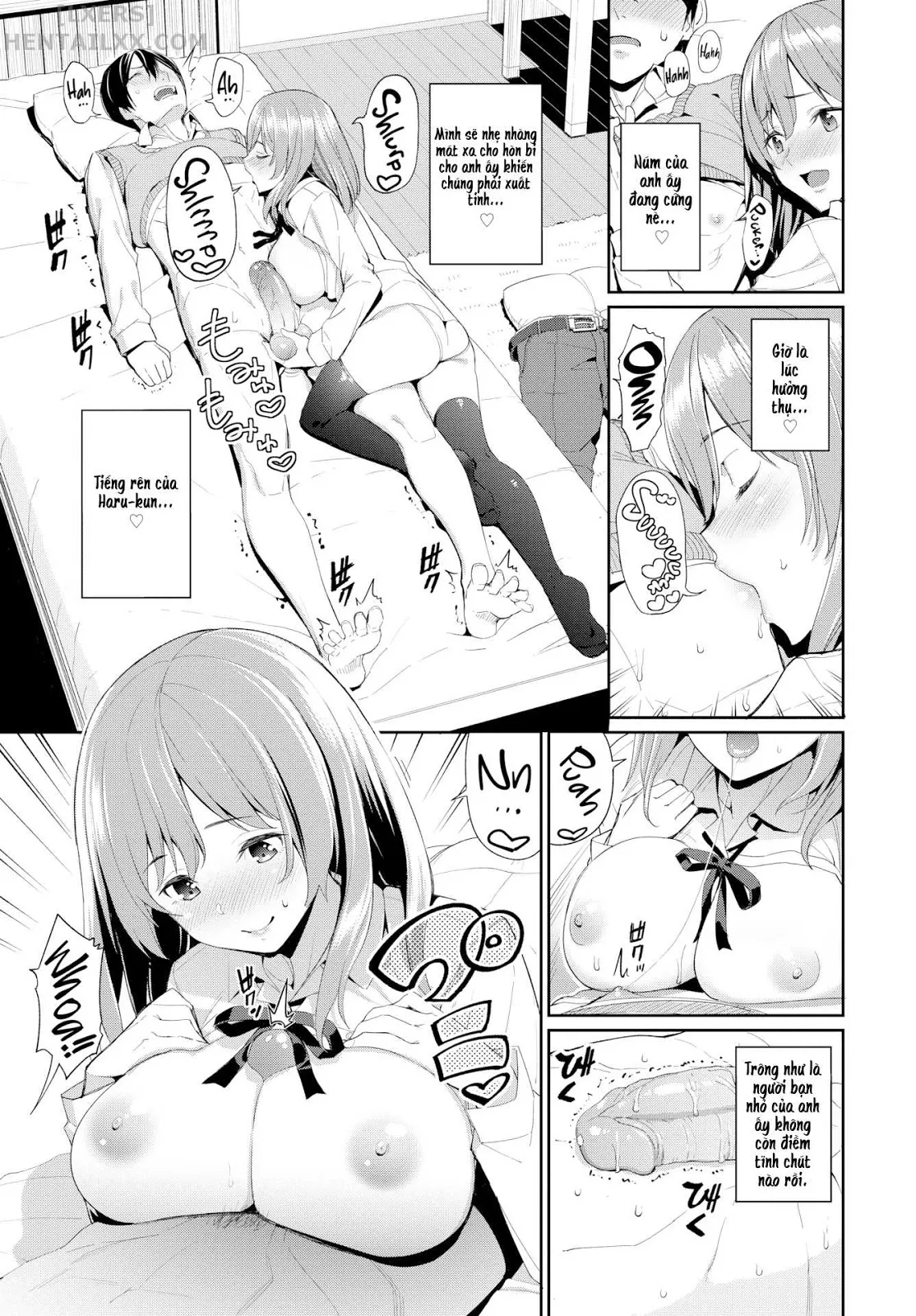HentaiVN.net - Ảnh 8 - Kind Girlfriend - Chap 1