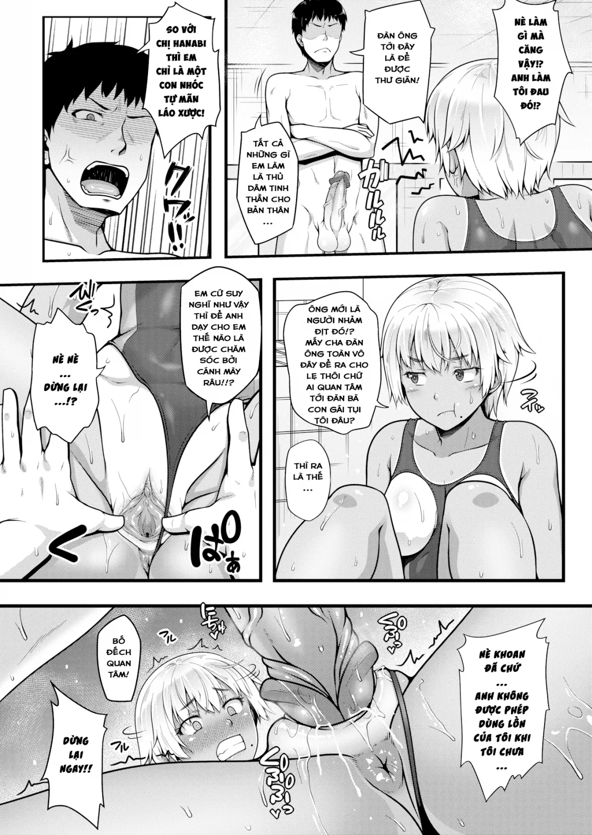 HentaiVN.net - Ảnh 12 - Ý Trời Cho Em Được Tắm Với Anh! [Naughty Bath Matsuri-chan] - Chap 1