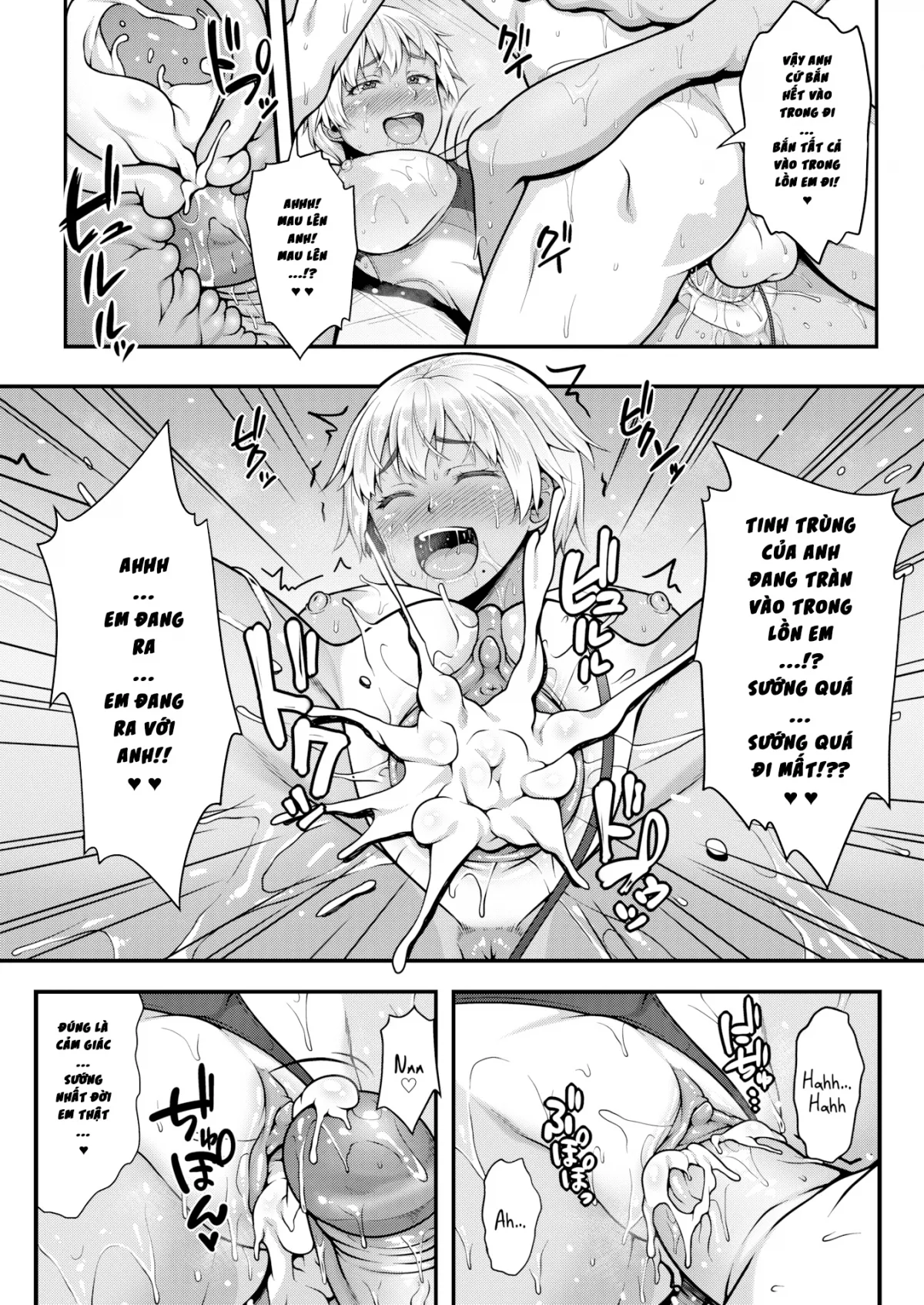 HentaiVN.net - Ảnh 16 - Ý Trời Cho Em Được Tắm Với Anh! [Naughty Bath Matsuri-chan] - Chap 1
