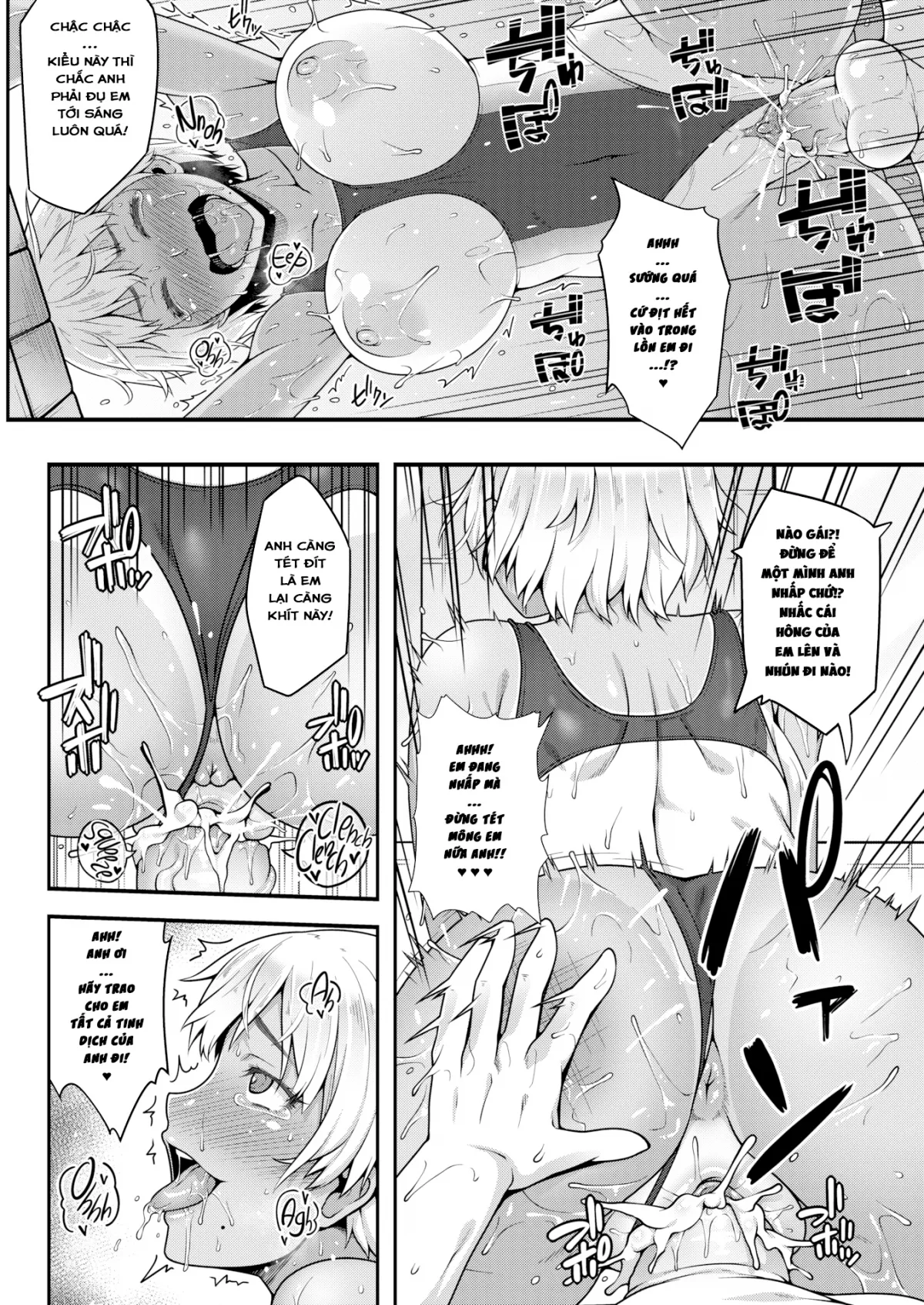 HentaiVN.net - Ảnh 19 - Ý Trời Cho Em Được Tắm Với Anh! [Naughty Bath Matsuri-chan] - Chap 1