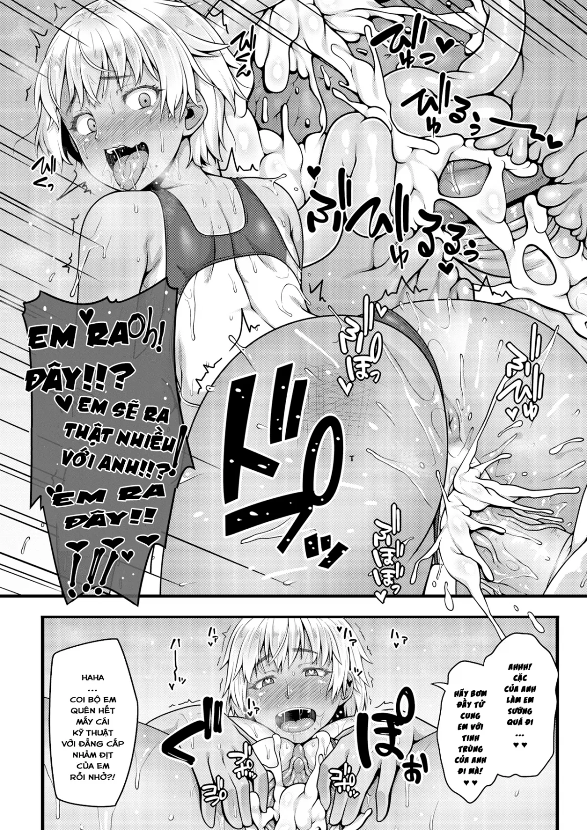 HentaiVN.net - Ảnh 20 - Ý Trời Cho Em Được Tắm Với Anh! [Naughty Bath Matsuri-chan] - Chap 1